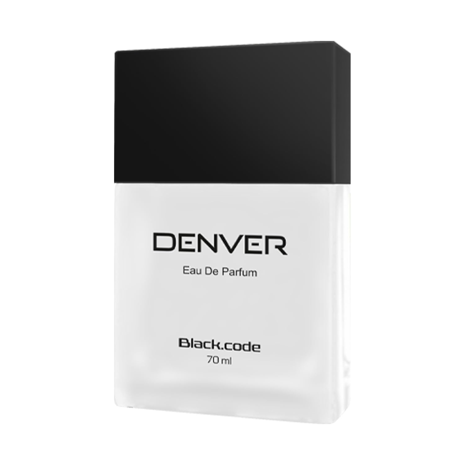 DENVER Black Code Cologne for Men - 70ML Eau de Parfum | Premium Long Lasting Fragrance | Day & Night Wear, Office & Date Night Scent