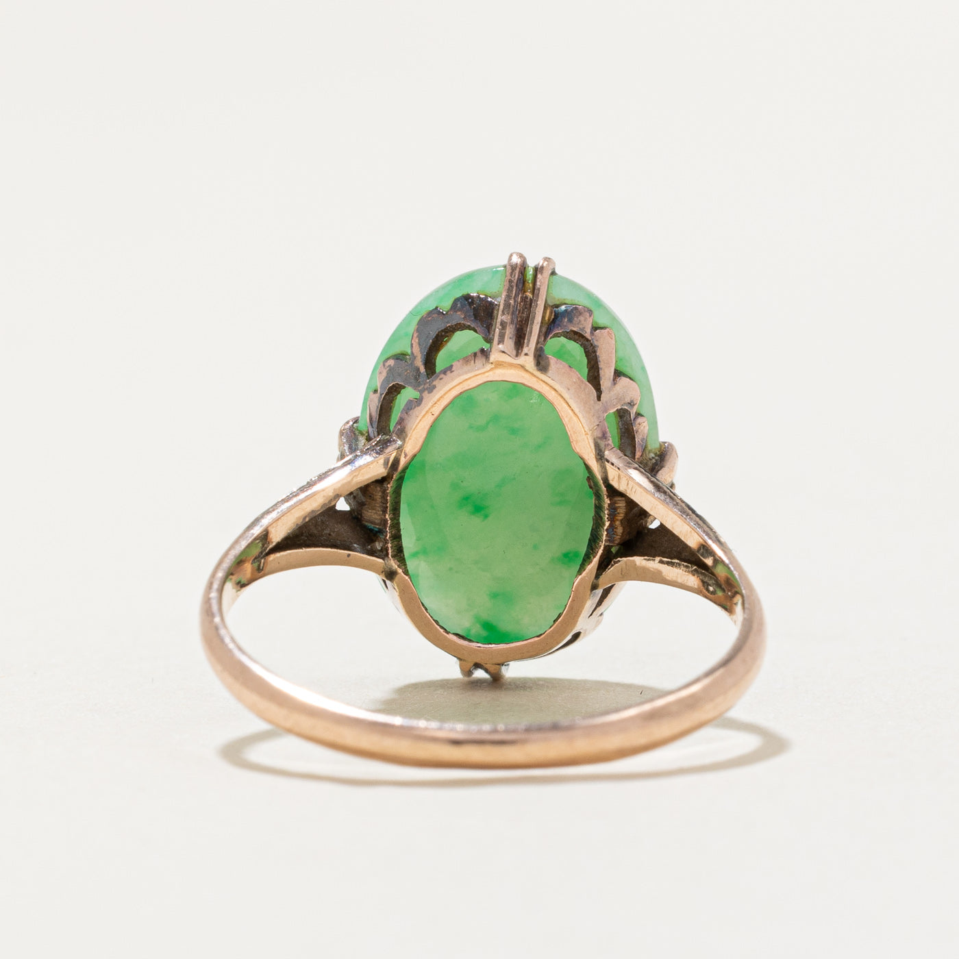 Exquisite 7.50ct Dyed Jadeite Cocktail Ring - Size 7.25 - Elegant Statement Jewelry for Women | Perfect for Evening Parties, Weddings & Special Occasions
