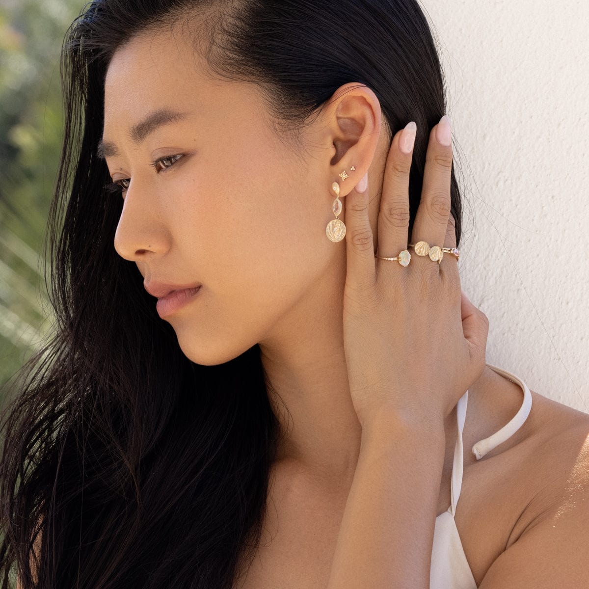Aphrodite Earrings for Women - Elegant Greek Goddess Inspired Jewelry - Perfect for Weddings, Parties & Special Occasions
