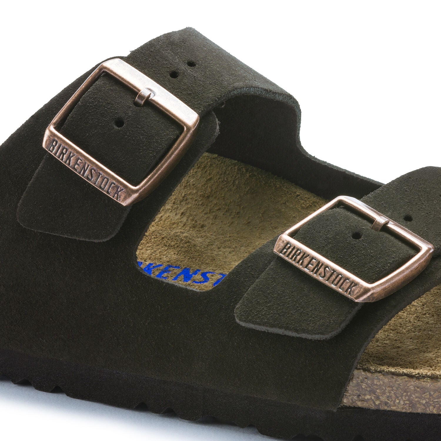 Birkenstock Arizona Suede Leather Soft Footbed Sandals for Women & Men - Comfortable Mocha Brown Casual Walking Shoes for Beach, Travel & Everyday Wear