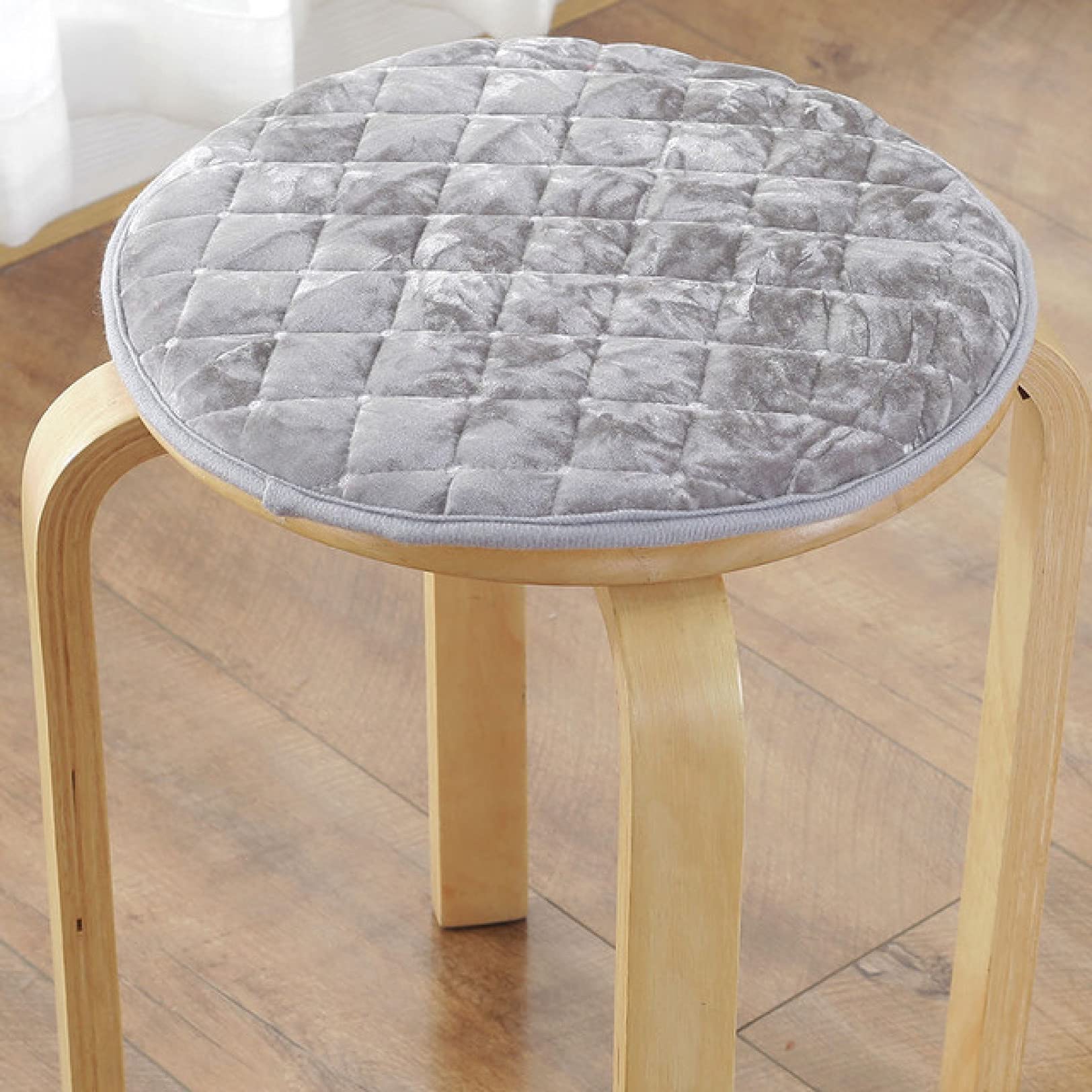 Anti-Slip Velvet Chair Cushion - Office & Student Seat Pad for Comfort