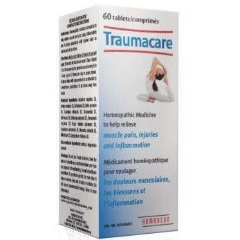 Homeocan Traumacare Natural Pain Relief Tablets - 60 Count | Fast-Acting for Muscle & Joint Discomfort | Perfect for Athletes & Active Lifestyles