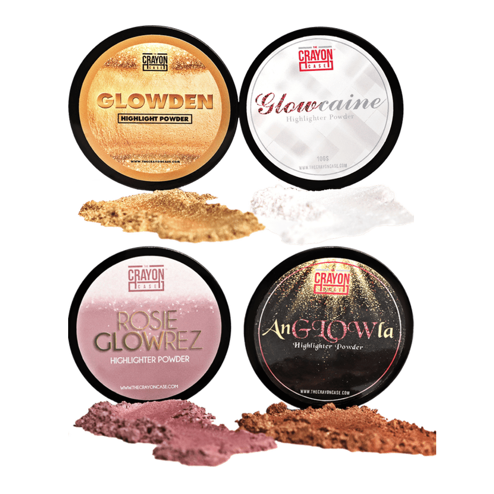 Best Highlighter Powders for Face & Body - Vegan, Cruelty-Free Makeup - Perfect for Contouring, Glow & Highlighting - Great for Daily Use & Special Occasions