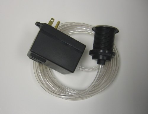 Premium Garbage Disposal Sink Air Switch - Chrome Push Button (PBA-01/B370CA) | UL/CUL Certified | Made in USA | Ideal for Kitchen Sink Waste Disposal Systems