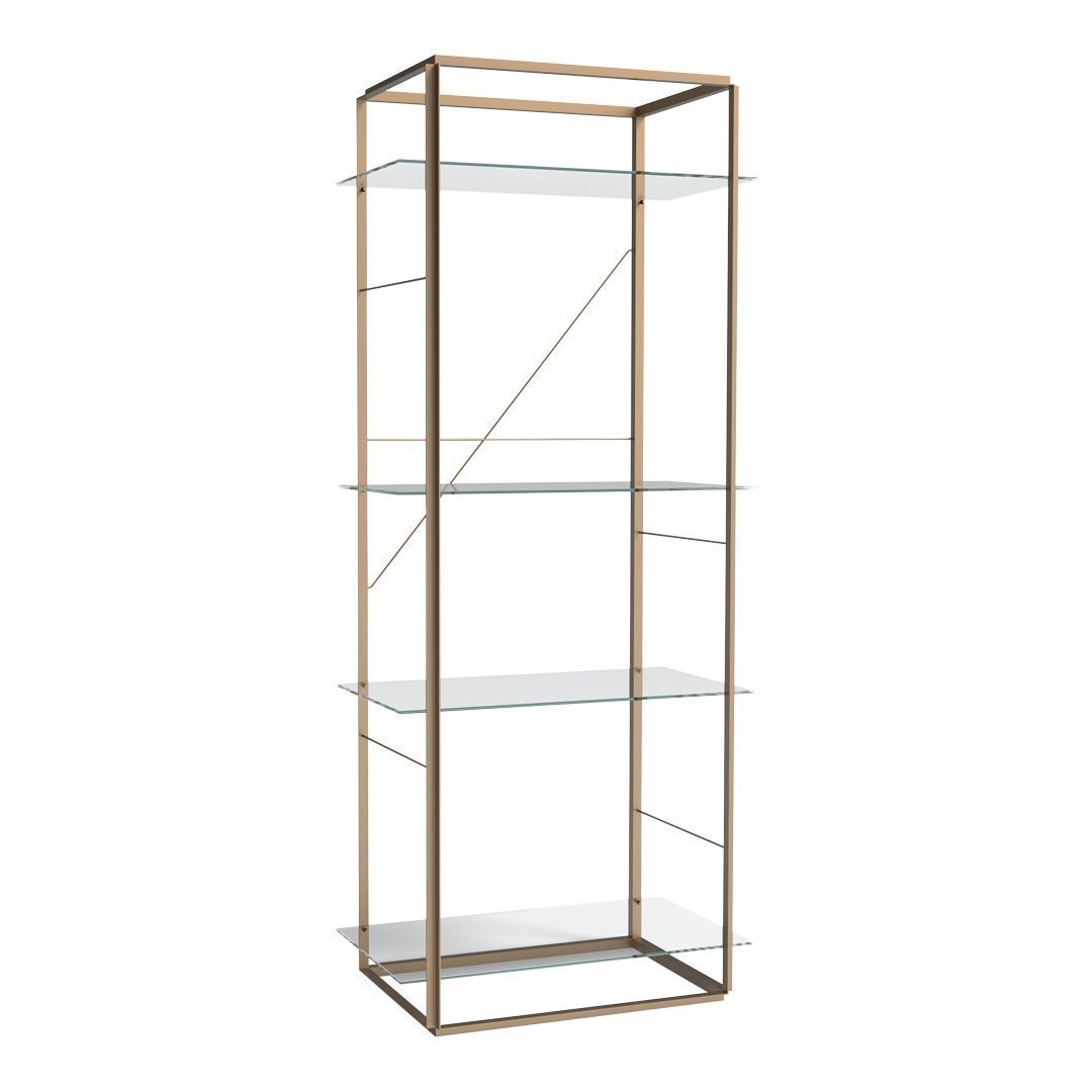Knut Bendik Humlevik Josefine Hedemann Florence Shelf - Modern Scandinavian Wooden Bookshelf for Living Room, Bedroom & Office Storage