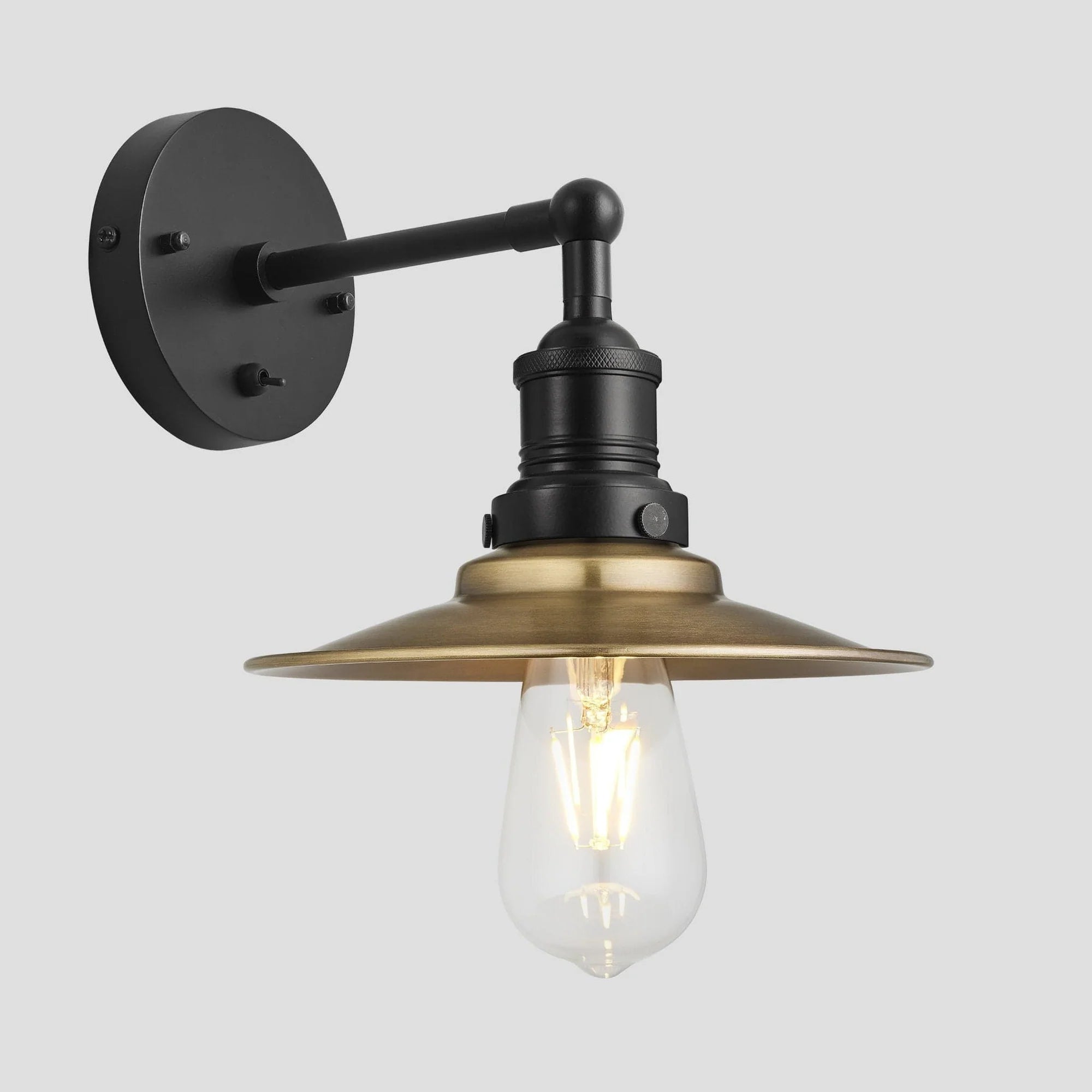 Brooklyn 8 Flat Outdoor Wall Light - Durable Weatherproof Exterior Sconce with Various Finishes - Perfect for Porch, Patio, Garage & Entryway Lighting
