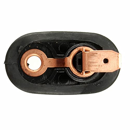 2-Piece Universal Car Lamp Switch - Waterproof Black Interior Door Courtesy Light Push Button for Vehicle - Perfect for DIY Auto Lighting Upgrades & Nighttime Safety