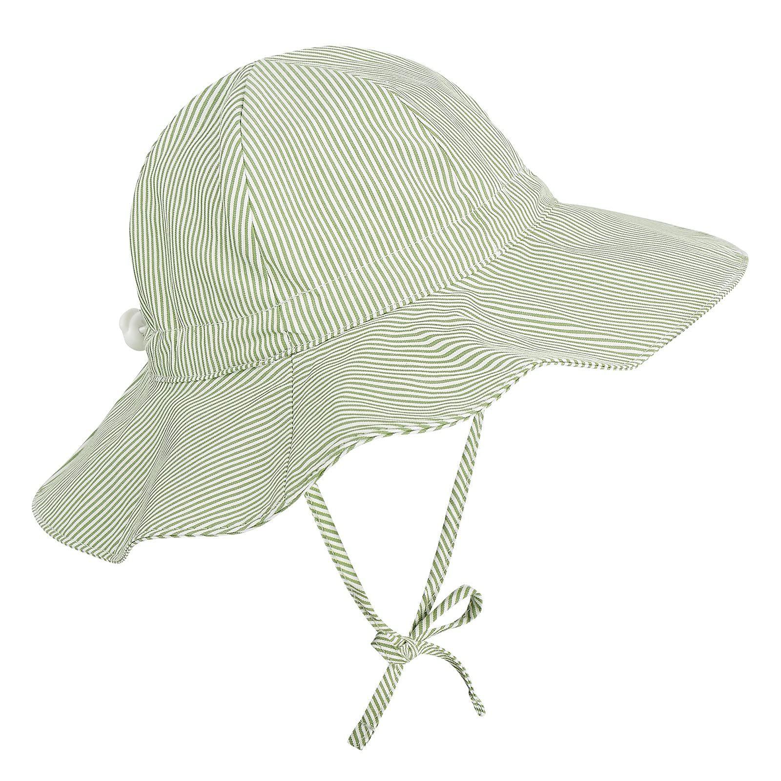 UPF 50+ Baby Sun Hat for Toddlers & Kids - Wide Brim Bucket Cap for Girls & Boys - Summer Beach, Pool, Outdoor Play & Travel Protection