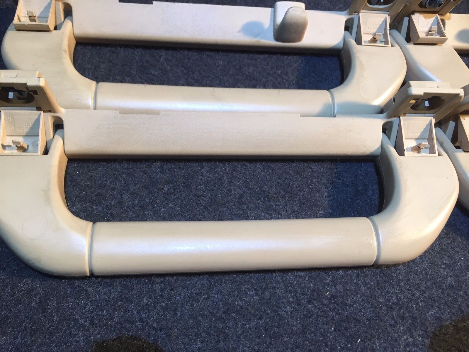 2002-2005 BMW E65 Roof Overhead Headliner Grab Handle Set of 4 OEM Replacement - Perfect for Car Interior Repair & DIY Installation