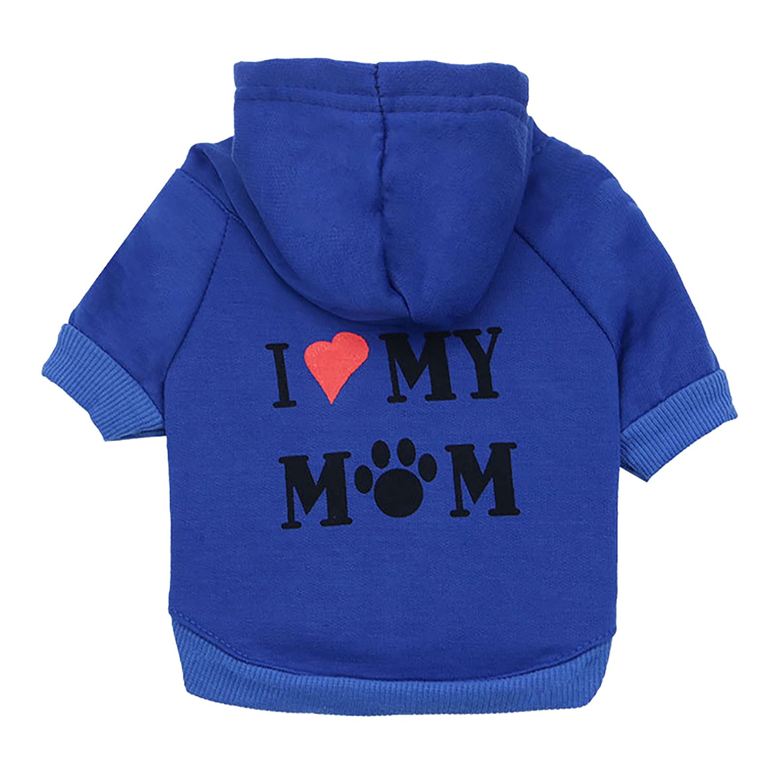 Puppy Letter Print Dog Hoodie - Soft Sweater for Small Medium Dogs - Perfect for Walks & Playtime
