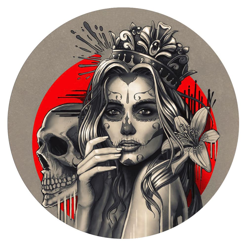 300-Piece Wall Art Puzzle - Character Series & Girl Aesthetic Poster Puzzle | Round Wooden Puzzle for Stress Relief, Education & Family Bonding | Perfect for Home Decor, Gifts & Relaxation Activities