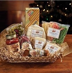 Premium Antipasto Gift Box - Large Italian Charcuterie Assortment with Cured Meats, Cheeses & Olives - Perfect for Holidays, Parties & Gourmet Gifting