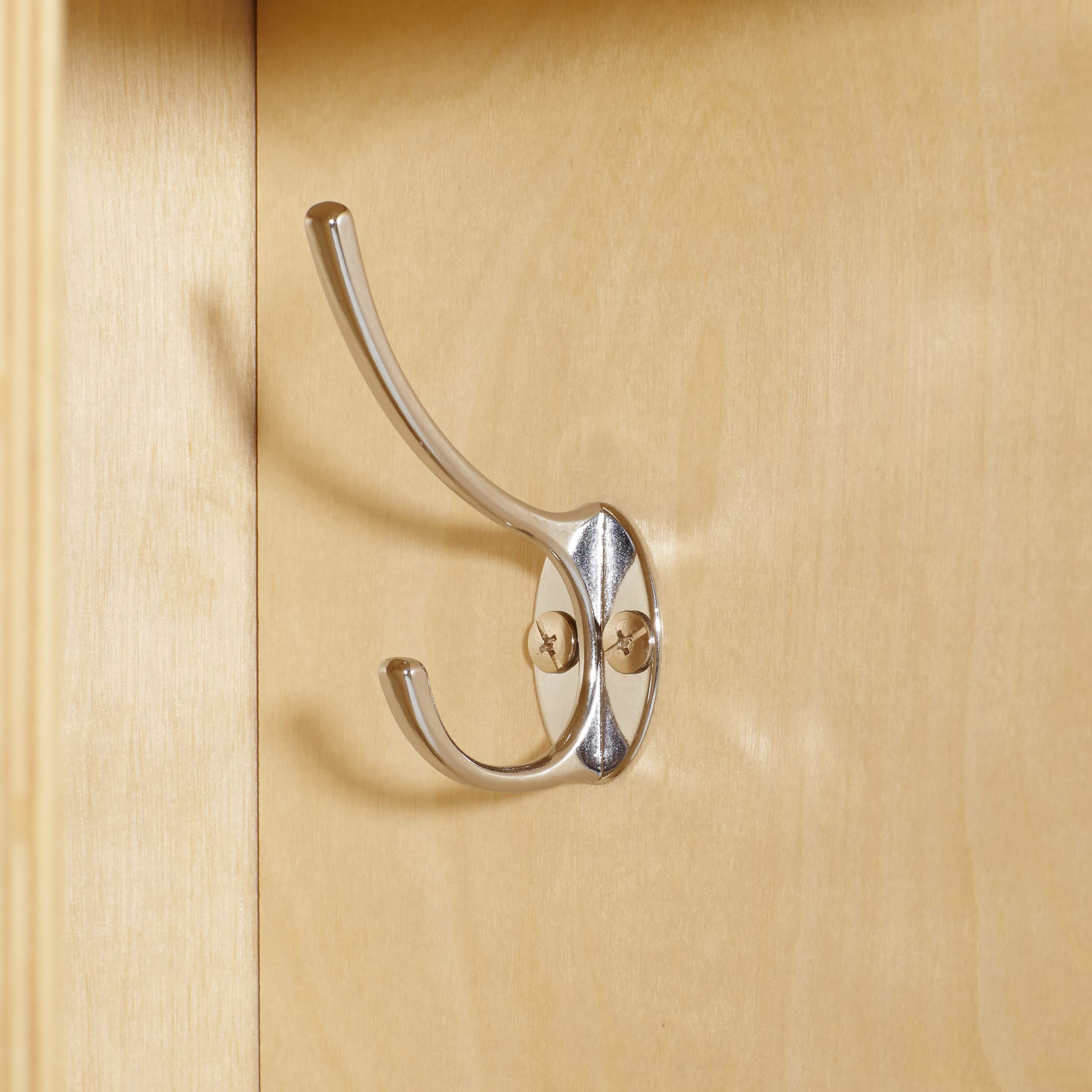 ECR4Kids Streamline 4-Section Coat Locker for Toddlers - Natural Wood Kids Furniture for Daycare, Preschool & Home Organization