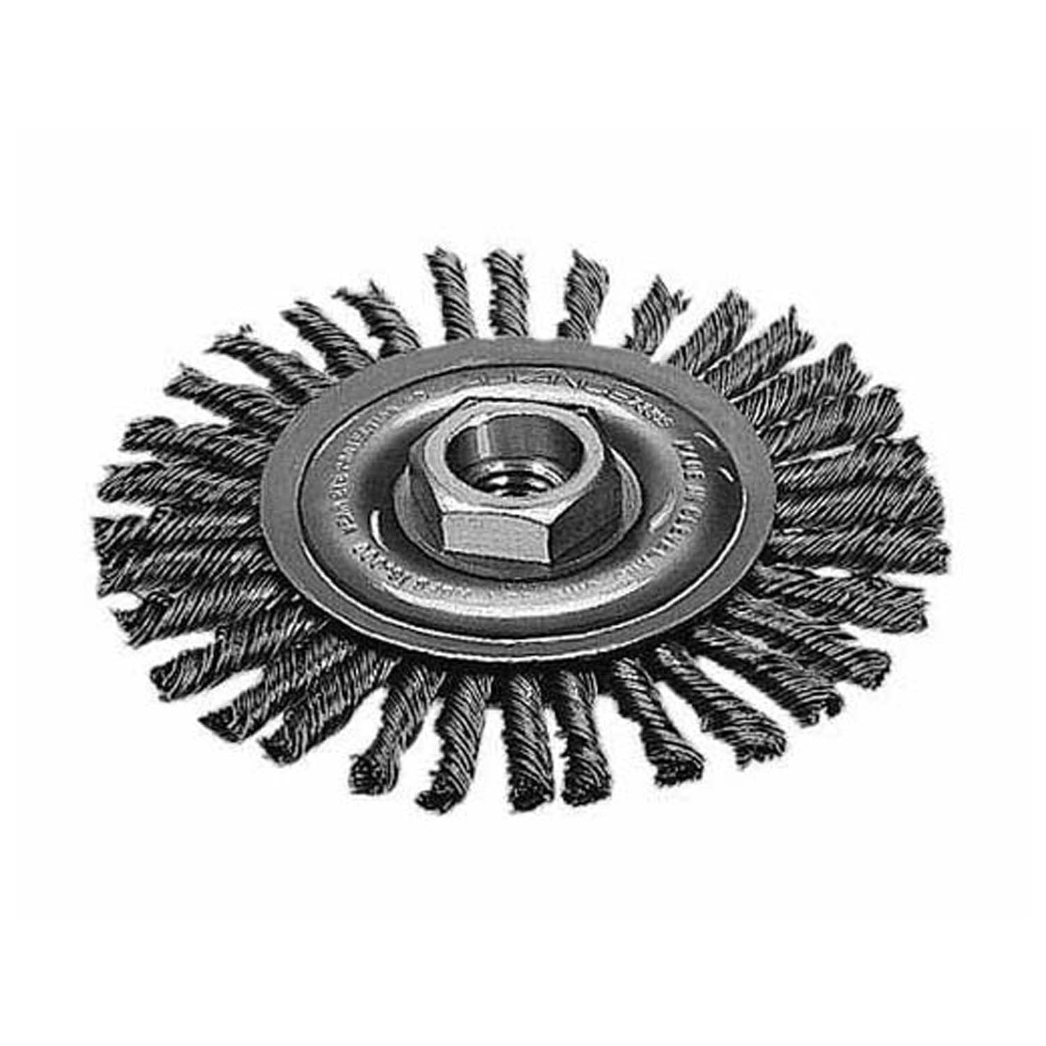 Milwaukee 48-52-1700 5-Inch Stringer Bead Wheel - Professional Welding & Metal Finishing Tool for Fabrication, Construction & Automotive Repair