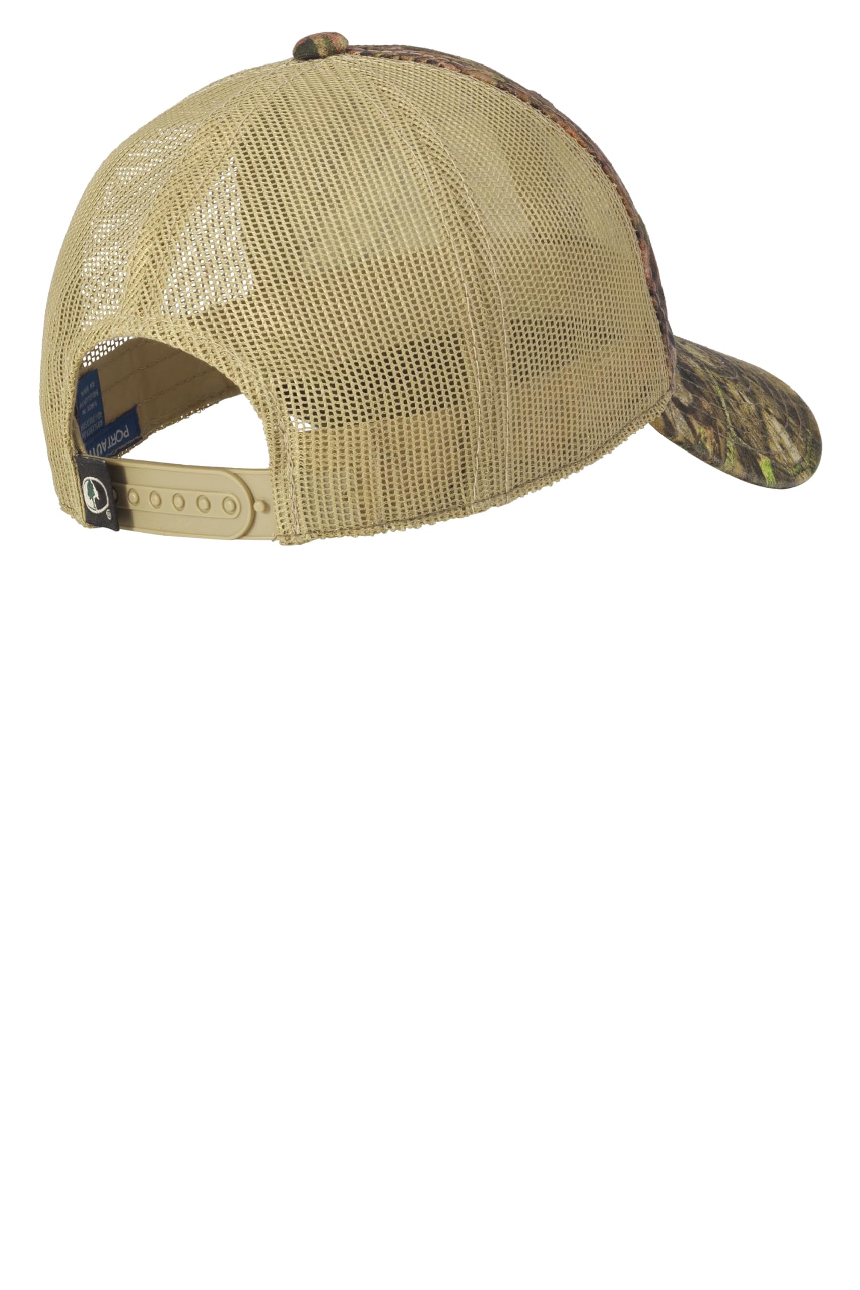 Port Authority Unstructured Camouflage Mesh Back Baseball Cap - Comfortable Adjustable Hat for Outdoor Activities, Hiking, and Casual Wear