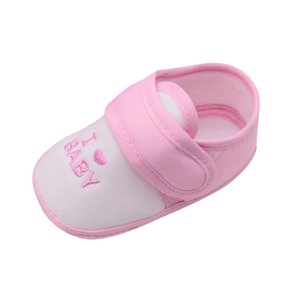 Lykmera Soft Sole Baby Shoes for Girls - Cartoon Prewalker Sandals with Non-Slip Printing | Perfect for First Steps, Indoor Play & Outdoor Activities