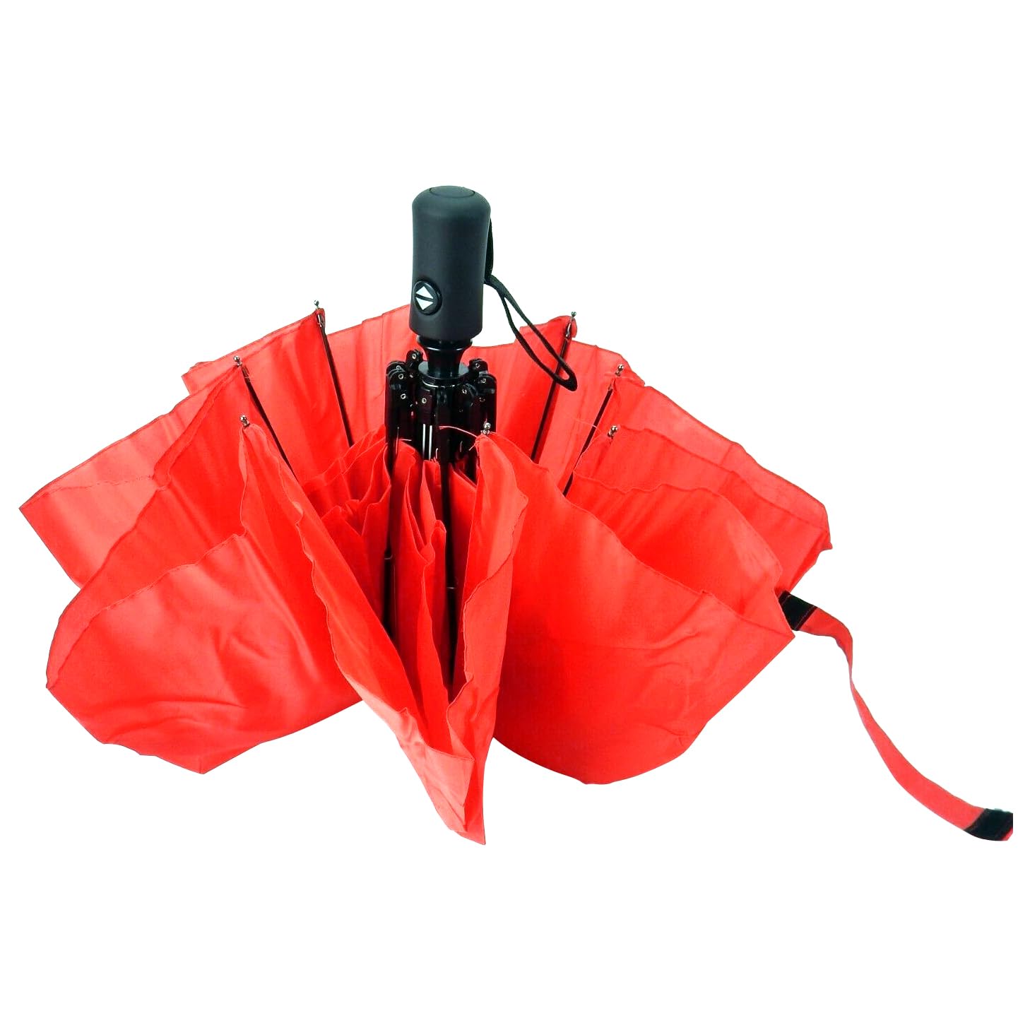 Windproof Automatic Travel Umbrella - Compact Lightweight Portable Mini Umbrella with 8 Ribs & Auto Open/Close - Includes Matching Storage Sleeve | Perfect for Commuting, Outdoor Activities & Rainy Day Protection