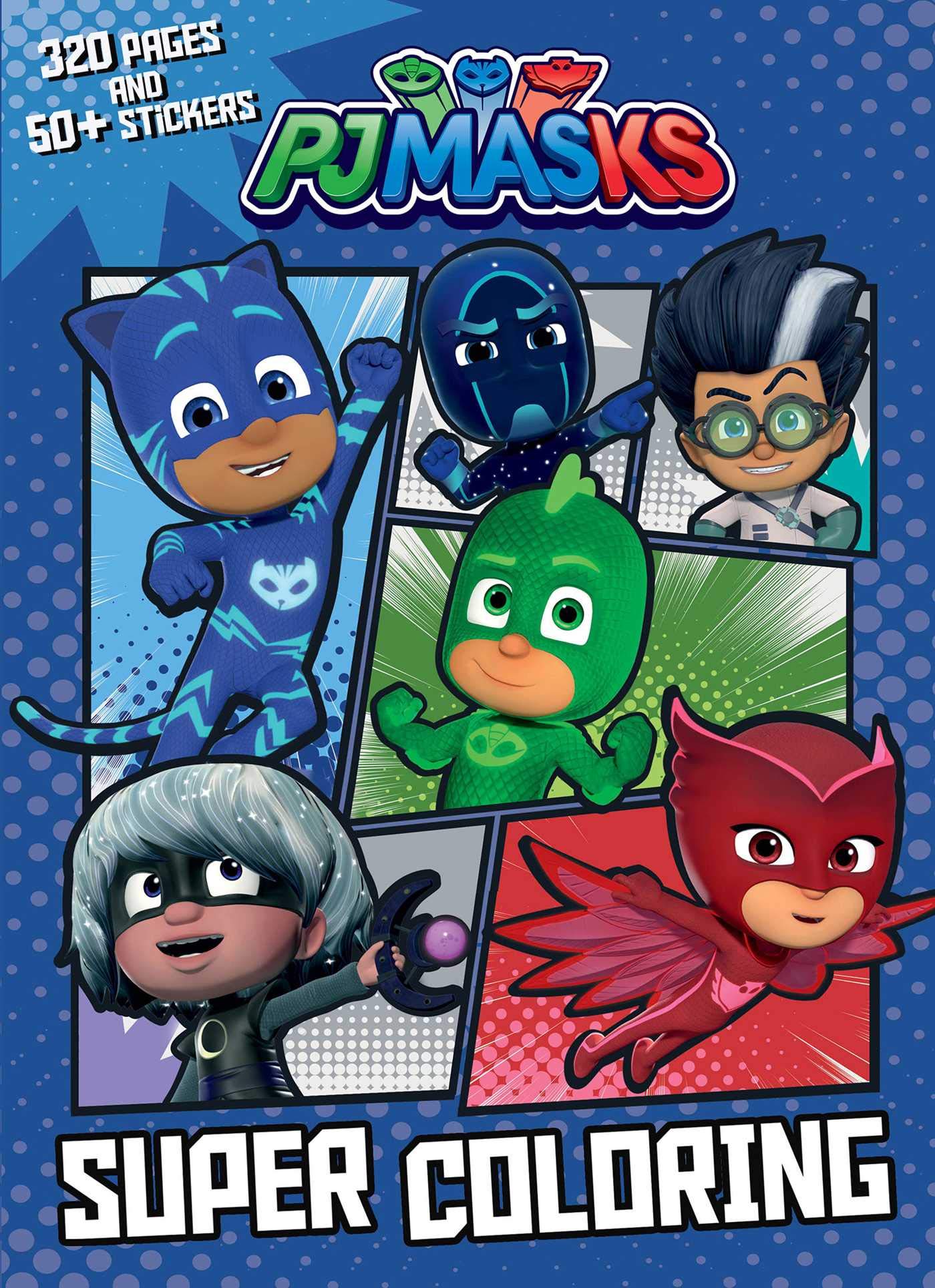 PJ Masks Super Coloring Book for Kids - Fun Activity Book with Superhero Characters | Perfect for Birthday Gifts, Party Favors & Creative Playtime