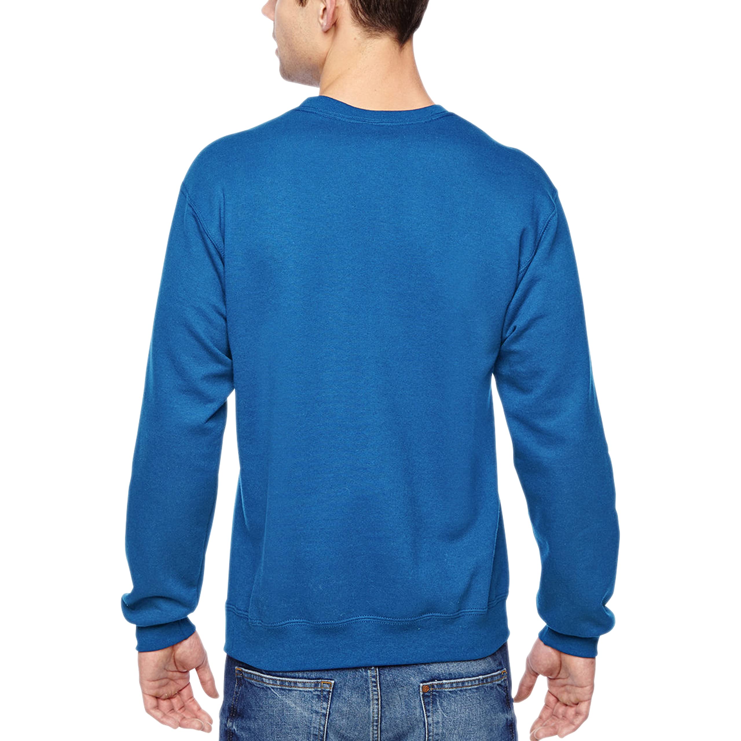 Fruit of the Loom Men's Sofspun Fleece Sweatshirt - Soft & Comfortable Pullover for Casual Wear, Lounge & Outdoor Activities