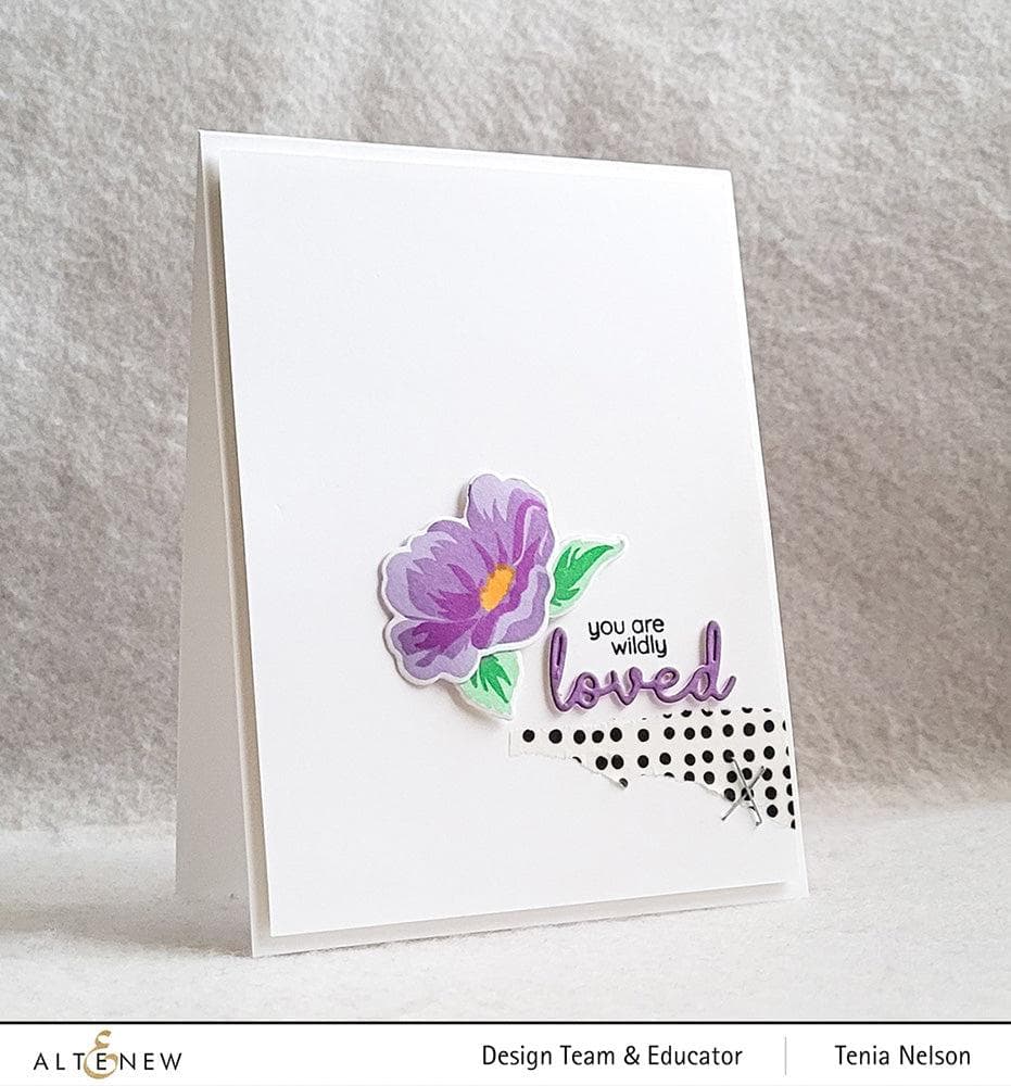 Mini Delight Stamp & Die Set for Card Making - Scrapbooking, DIY Crafts, and Paper Projects | Perfect for Handmade Greeting Cards and Home Decor