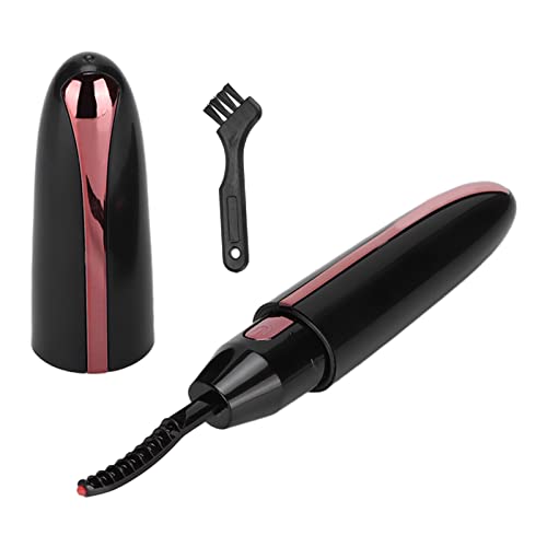 Best Electric Eyelash Curler - Rechargeable Heated Lash Curling Tool with Long-Lasting Curls | Perfect Valentine's Day Gift for Her (Black) | Great for Daily Makeup, Special Occasions & Travel