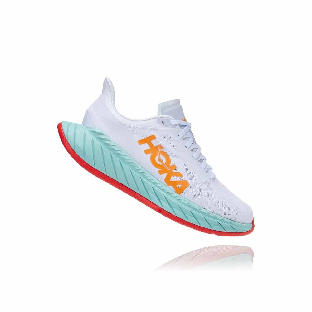 HOKA ONE ONE Carbon X 2 Men's Running Shoes - Lightweight Carbon Fiber Racing Sneakers for Marathon & Road Running