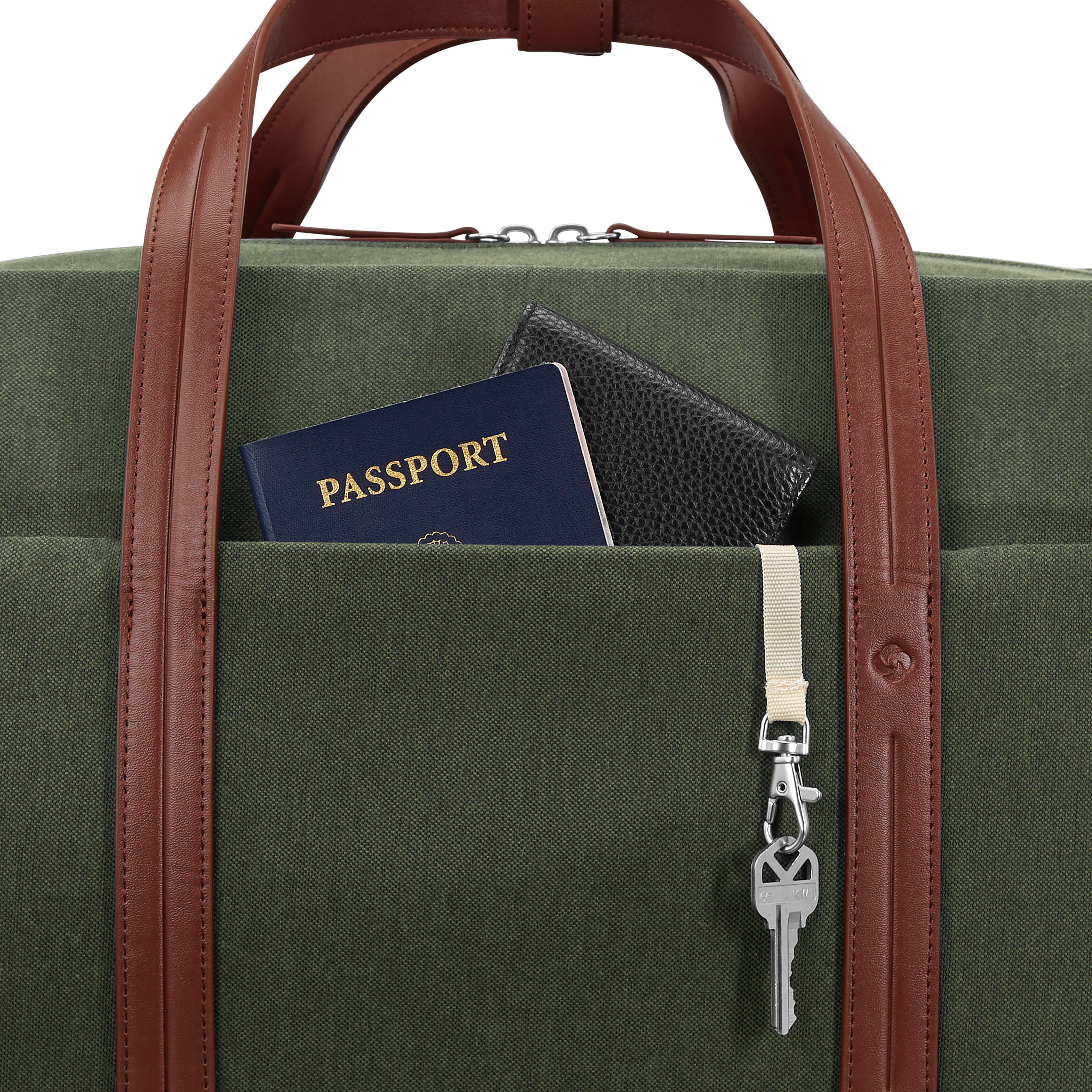 Samsonite Virtuosa Wheeled Duffle Bag - Lightweight Expandable Carry-On Luggage for Travel, Business & Gym - Spinner Suitcase with 360° Wheels & TSA Lock