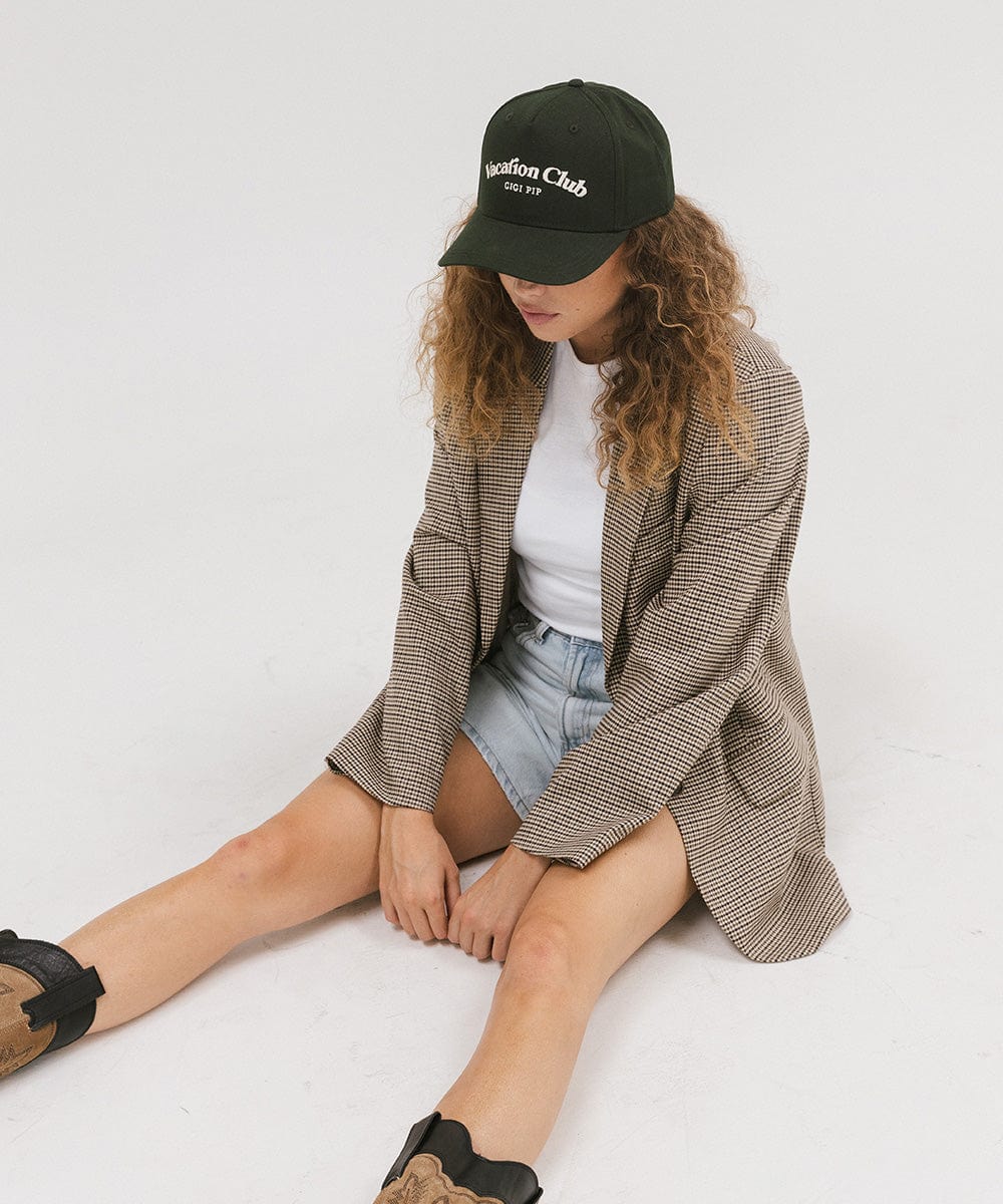 Stylish Vacation Club Trucker Hat - Adjustable Snapback Cap for Men & Women - Perfect for Travel, Beach, and Outdoor Adventures