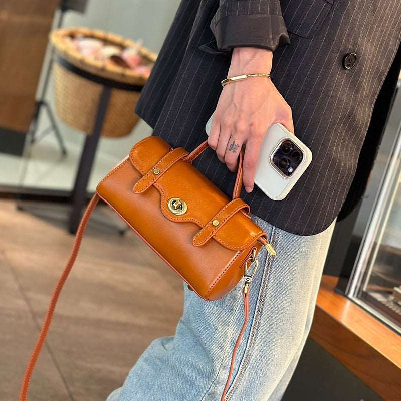 Stylish Genuine Leather Tote Bag for Women - Spacious & Durable Handbag for Work, Travel & Everyday Use