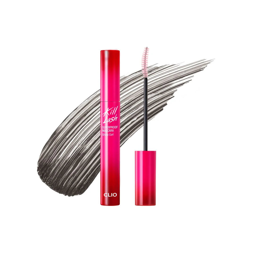 CLIO Kill Lash Superproof Mascara 7g - Long Lasting Waterproof Volumizing Mascara for Dramatic Lashes | Perfect for Daily Wear, Special Occasions & Photography