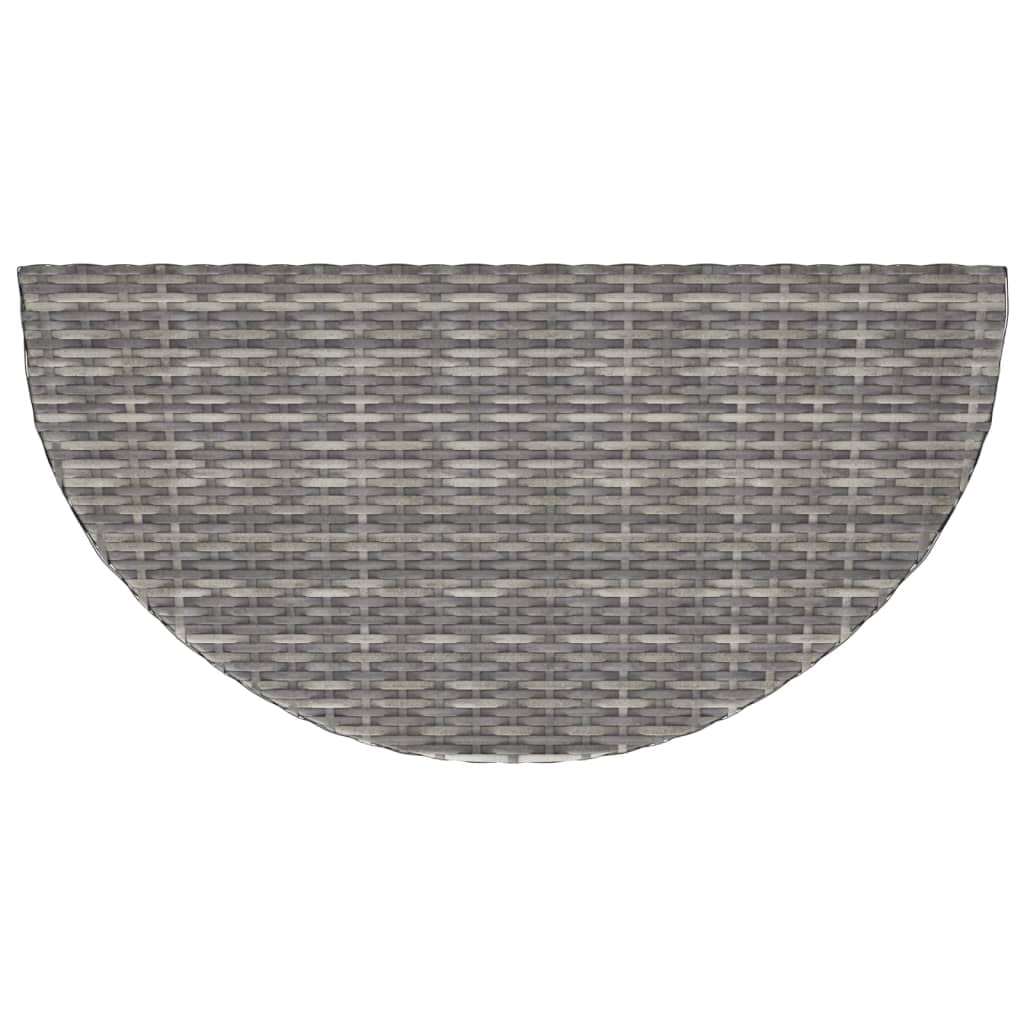 Gray Outdoor Patio Dining Table 39.4