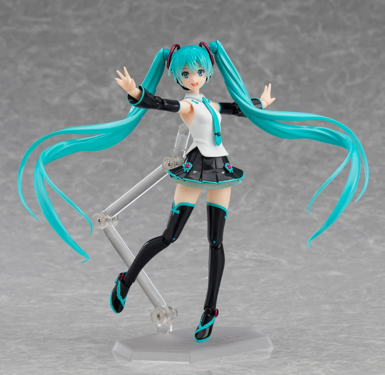 Hatsune Miku Racing V4X Action Figure - Figma #444 Collectible Anime Model (V4 Chinese Ver.) - Perfect for Anime Fans, Figure Collectors & Racing Enthusiasts