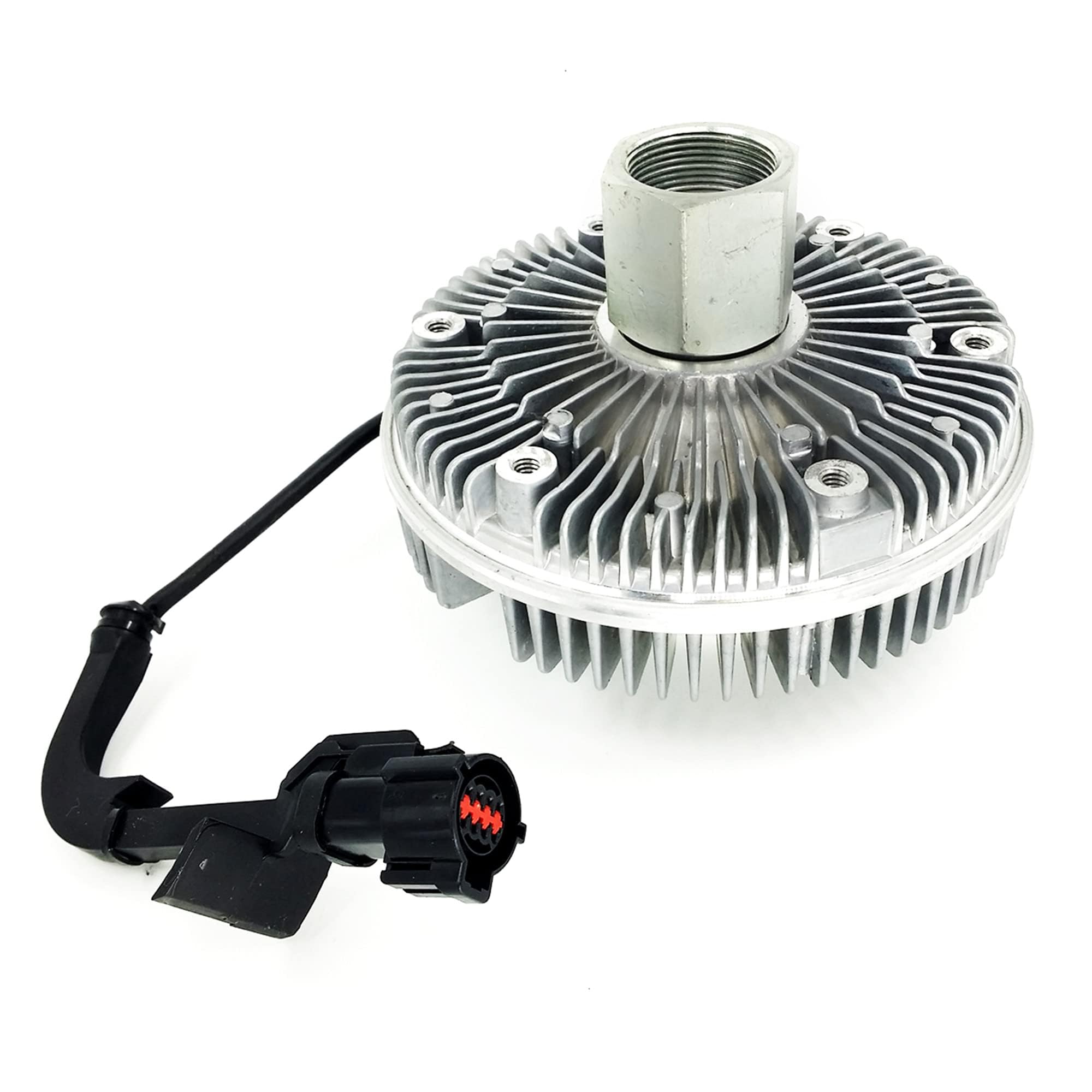 Ford F250 F350 F450 F550 Super Duty Electric Radiator Cooling Fan Clutch 622-002 (2003-2007) - Replacement for OEM 326-00749 | Heavy Duty Truck Cooling System Upgrade for Towing & Off-Road Use