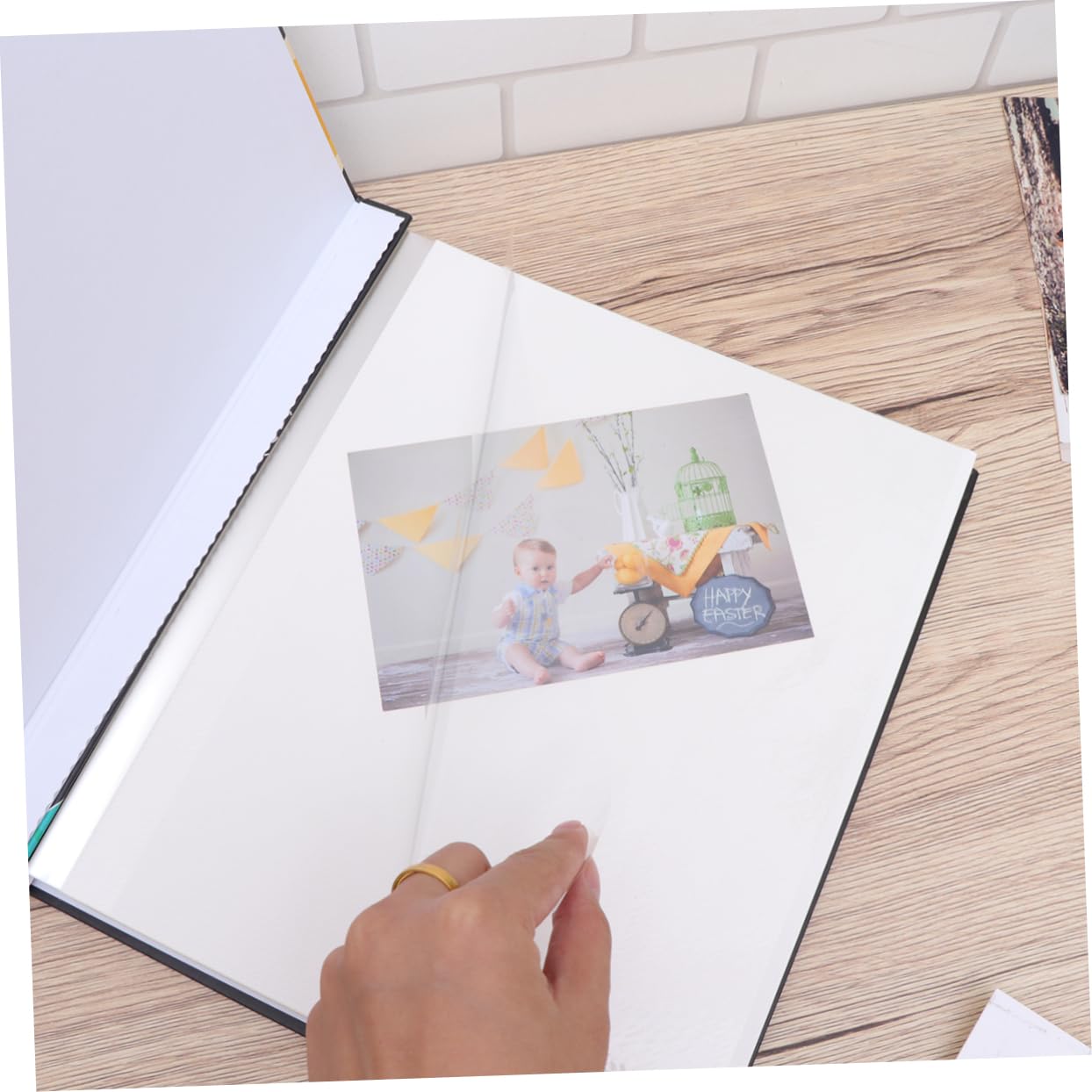 iFundom 2-Pack Scrapbook Photo Albums - Baby Memory Book, Wedding Album, Family Photo Organizer for Preserving Childhood Moments, Travel Memories & Special Events