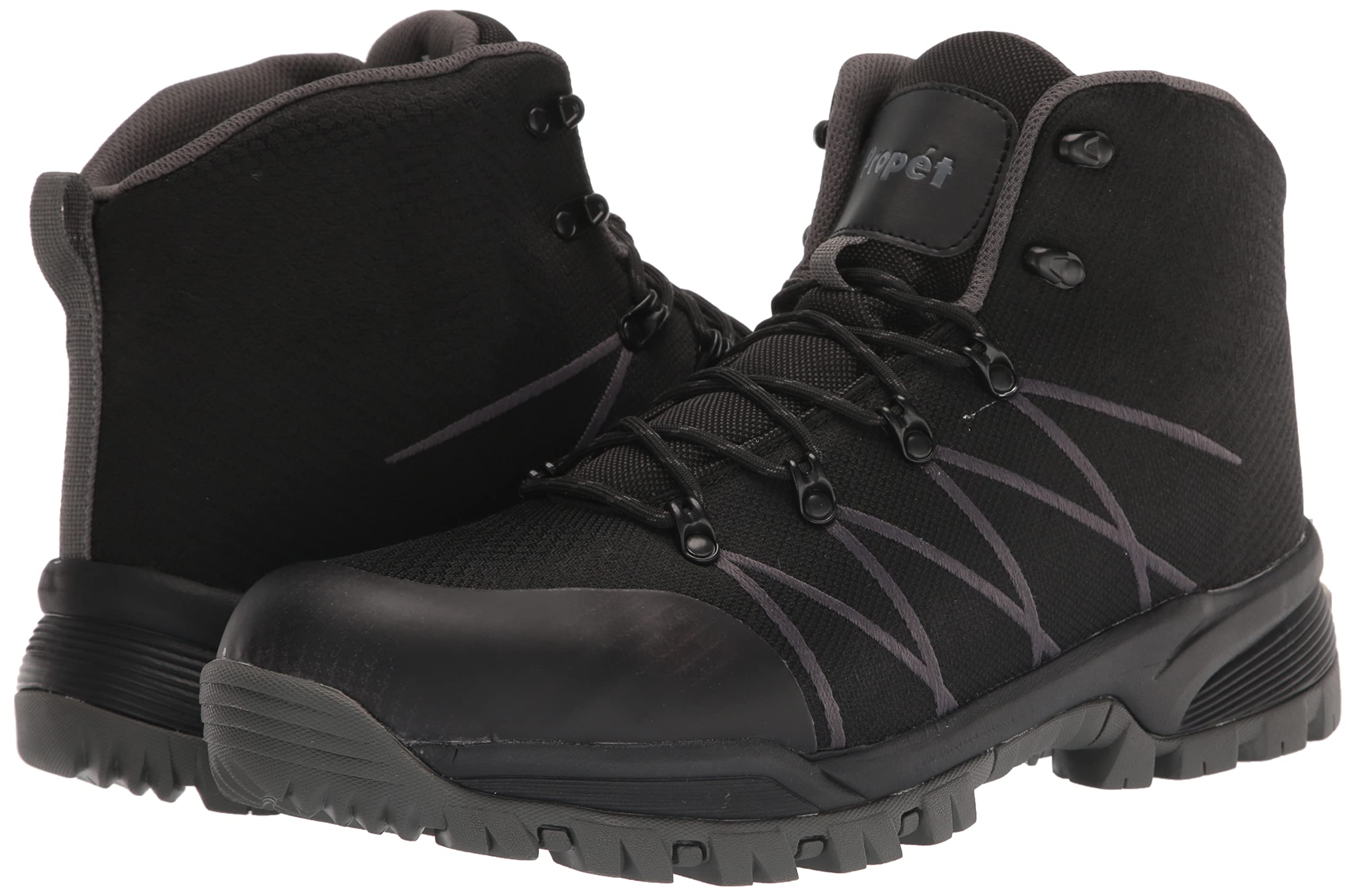 Propet Men's Traverse Waterproof Hiking Boots - Lightweight Outdoor Trekking Shoes for Men - Perfect for Mountain Climbing, Trail Walking & Camping Adventures