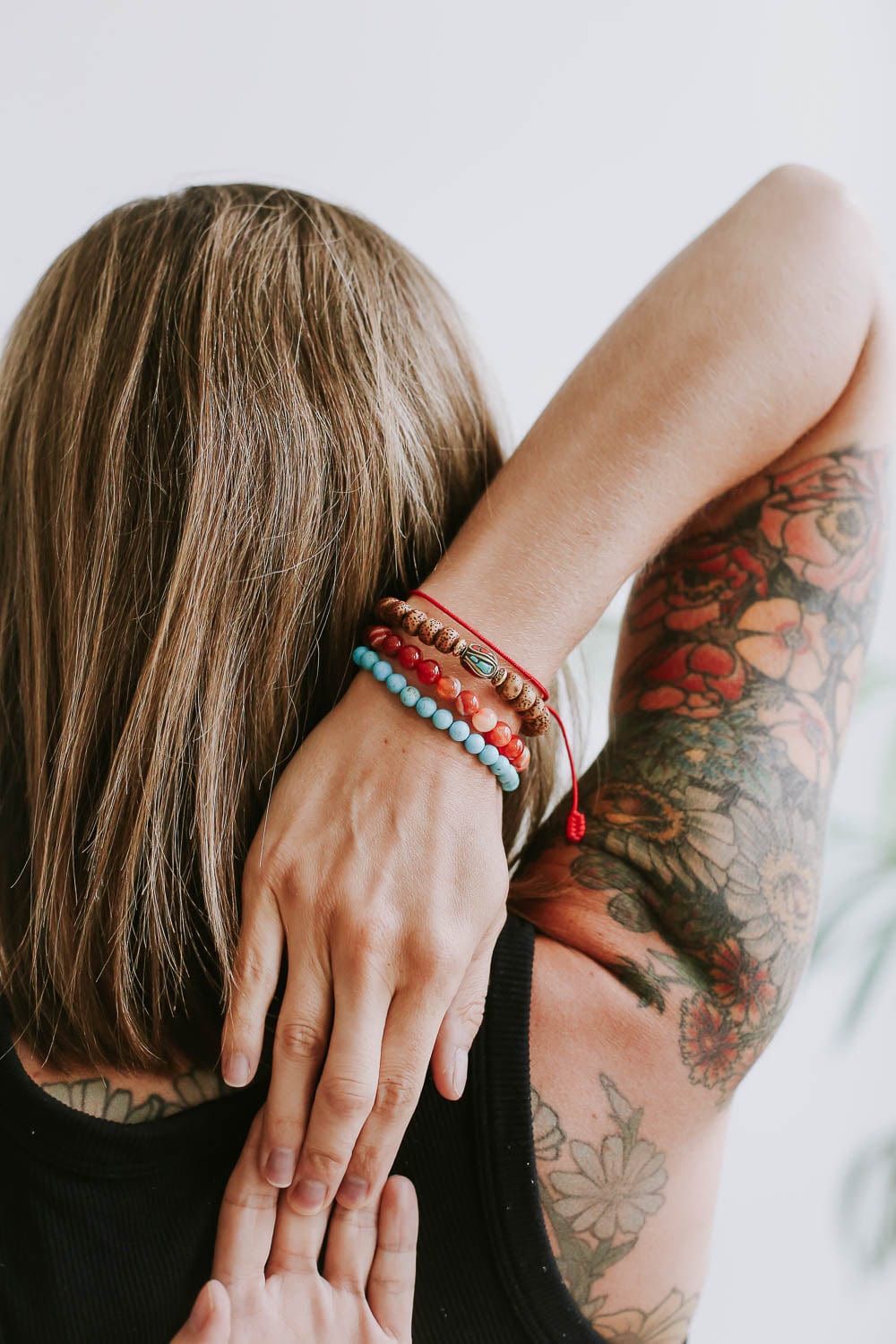 Authentic Healing Turquoise Bracelet for Women & Men | Natural Stone Beaded Jewelry for Meditation, Yoga & Spiritual Wellness