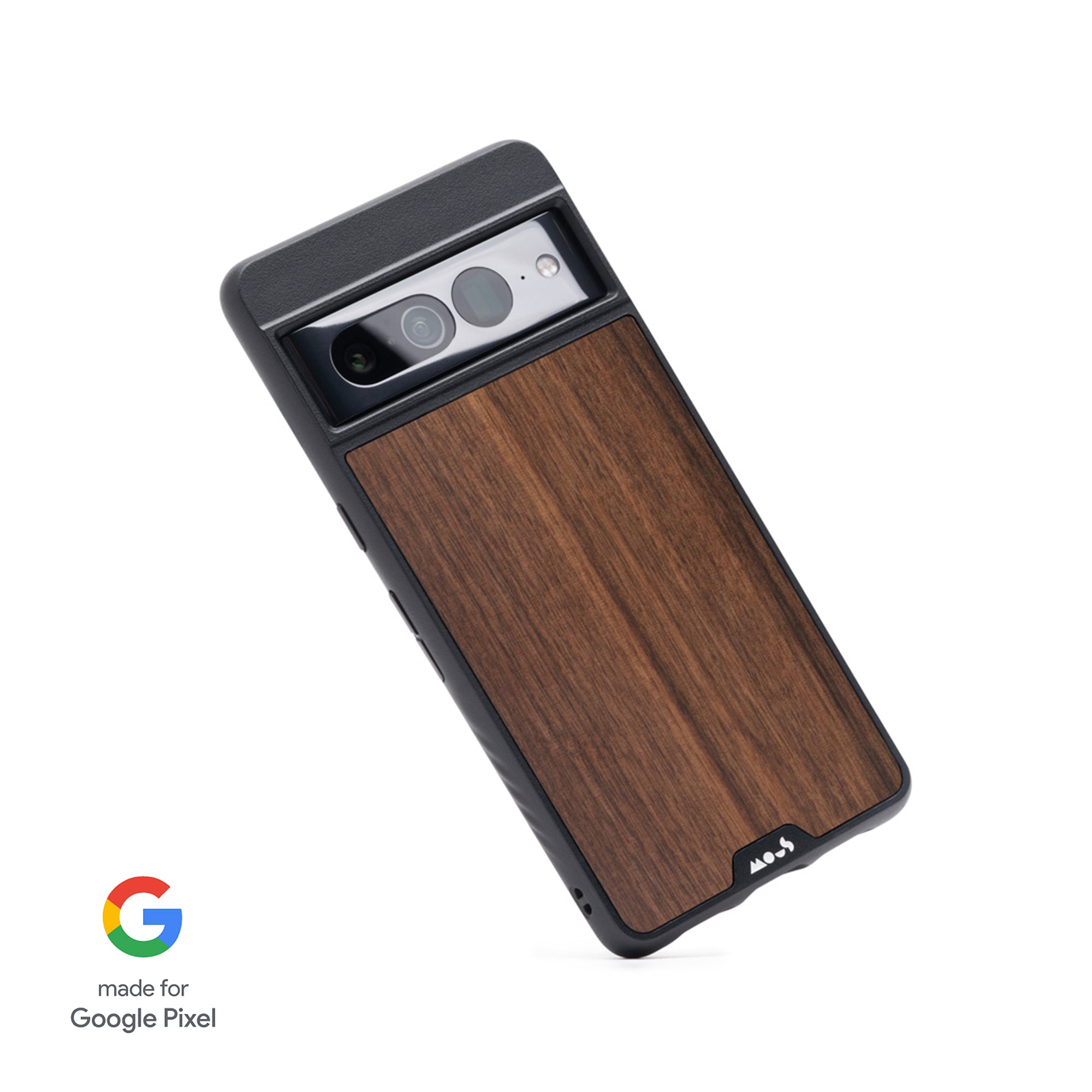 MagSafe® Compatible Walnut Phone Case for iPhone 14/13/12 Pro Max - Premium Wooden Protective Cover with Strong Magnetic Grip - Perfect for Home, Office & Travel Use
