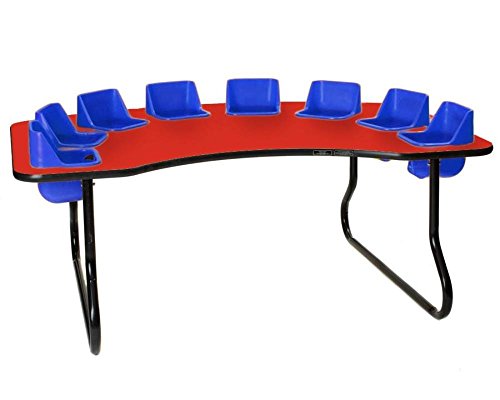 Red Top & T-mold, Blue Seats