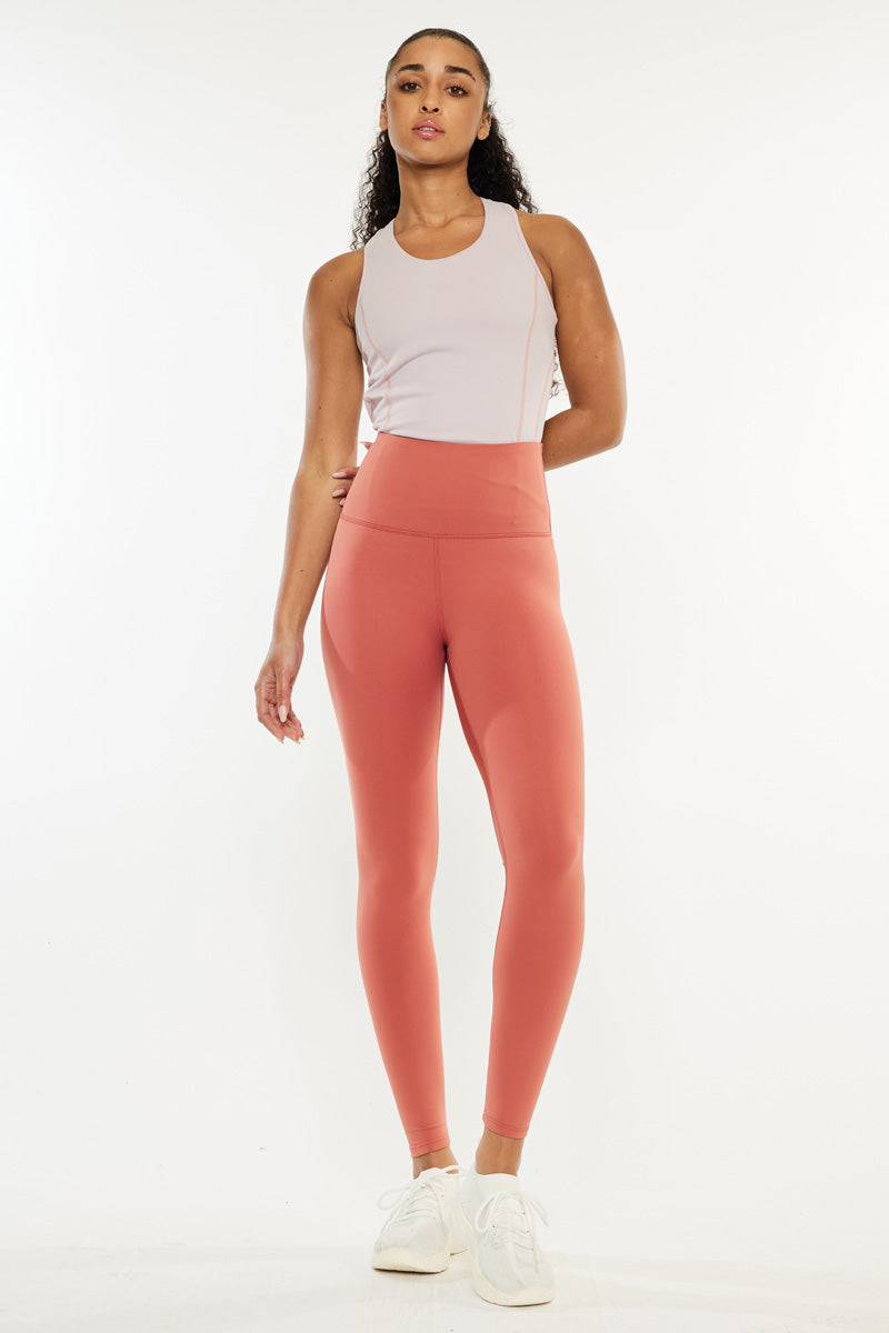 Lily High Rise Active Leggings for Women - Yoga Pants with Pockets, Tummy Control Workout Leggings - Perfect for Gym, Running, Yoga & Lounge Wear