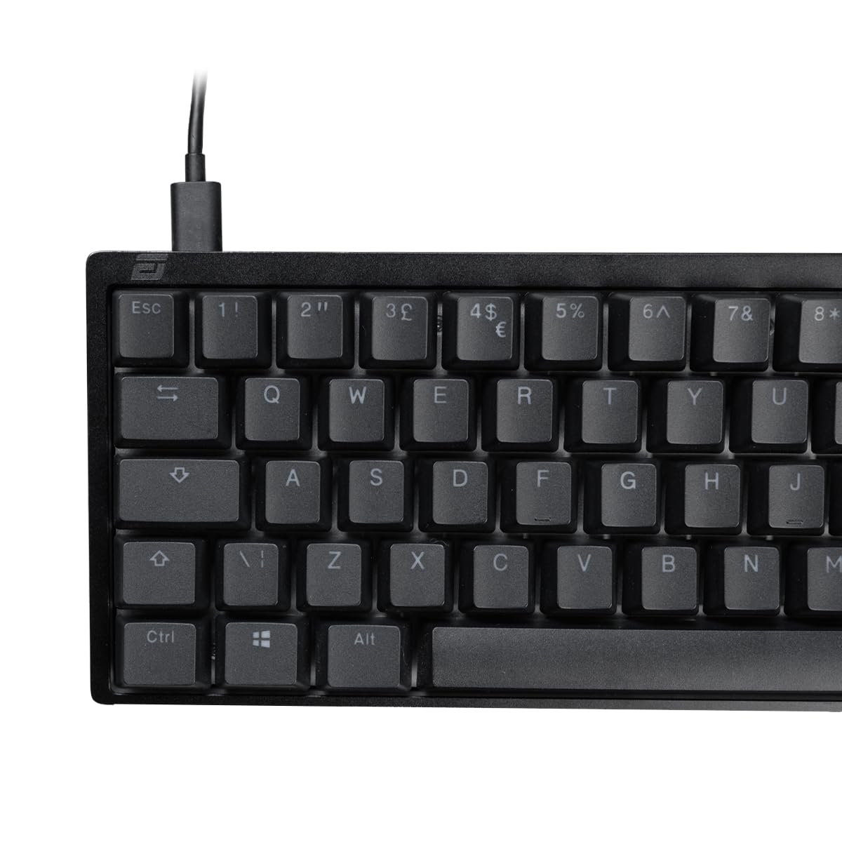 ENDGAME GEAR KB65HE 65% Compact RGB Mechanical Gaming Keyboard - Hall Effect Gateron Switches, ISO UK Layout - Perfect for Competitive Gaming & Typing
