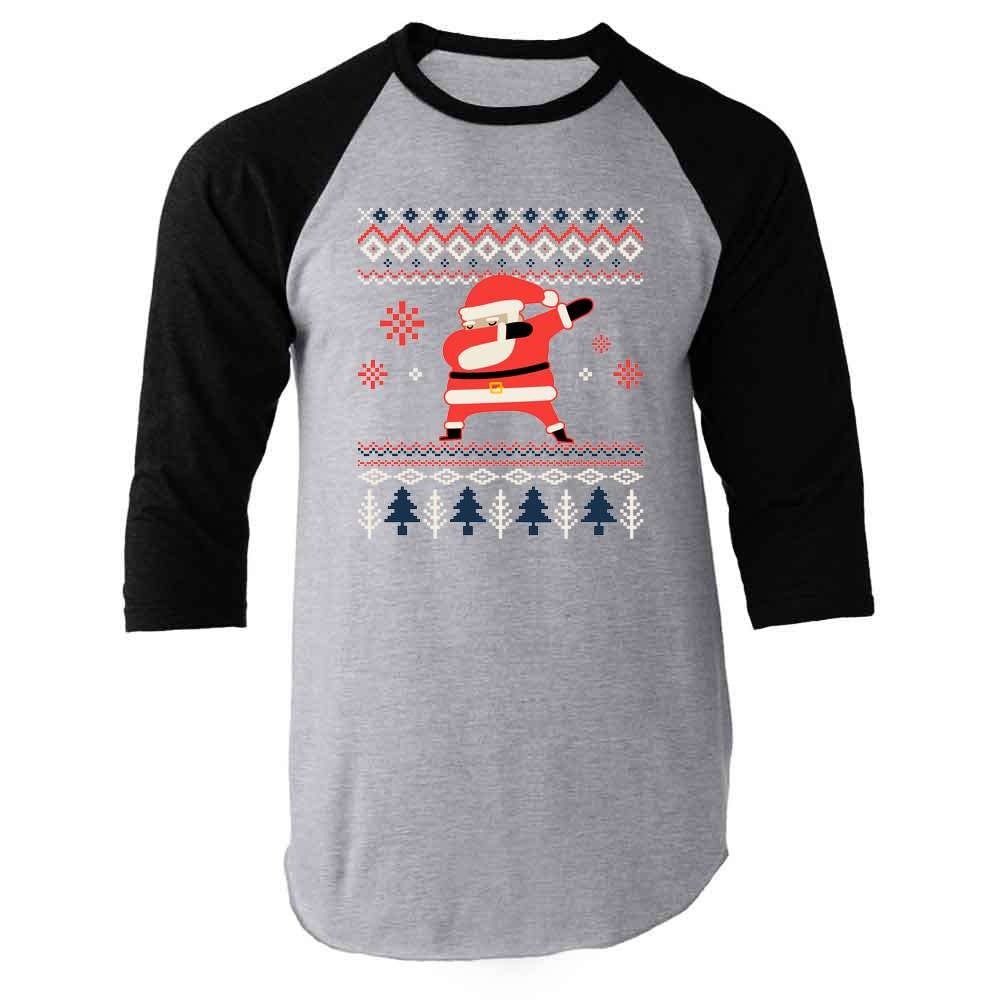 Funny Santa Claus Dabbing Graphic T-Shirt for Men - Christmas Novelty Tee - Perfect for Holiday Parties & Gifts