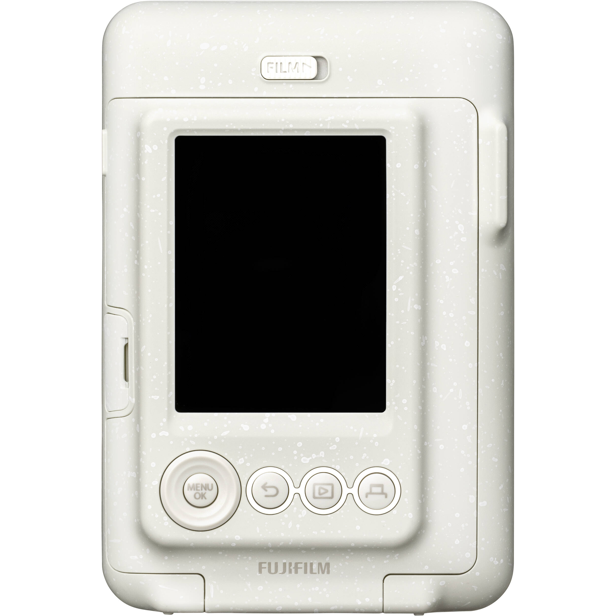 Fujifilm Mini LiPlay Hybrid Instant Camera in Misty White - Compact Digital & Instant Print Camera with Bluetooth & App Connectivity - Perfect for Travel, Parties, and DIY Photo Albums