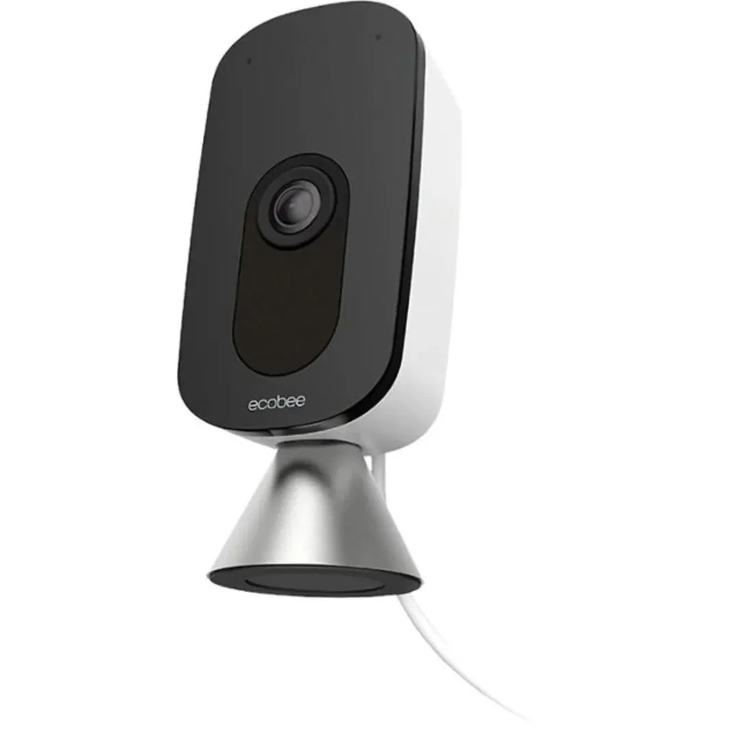 Ecobee EBSCV01 Smart Security Camera with Voice Control - Indoor Home Monitoring for Baby, Pet & Family Safety