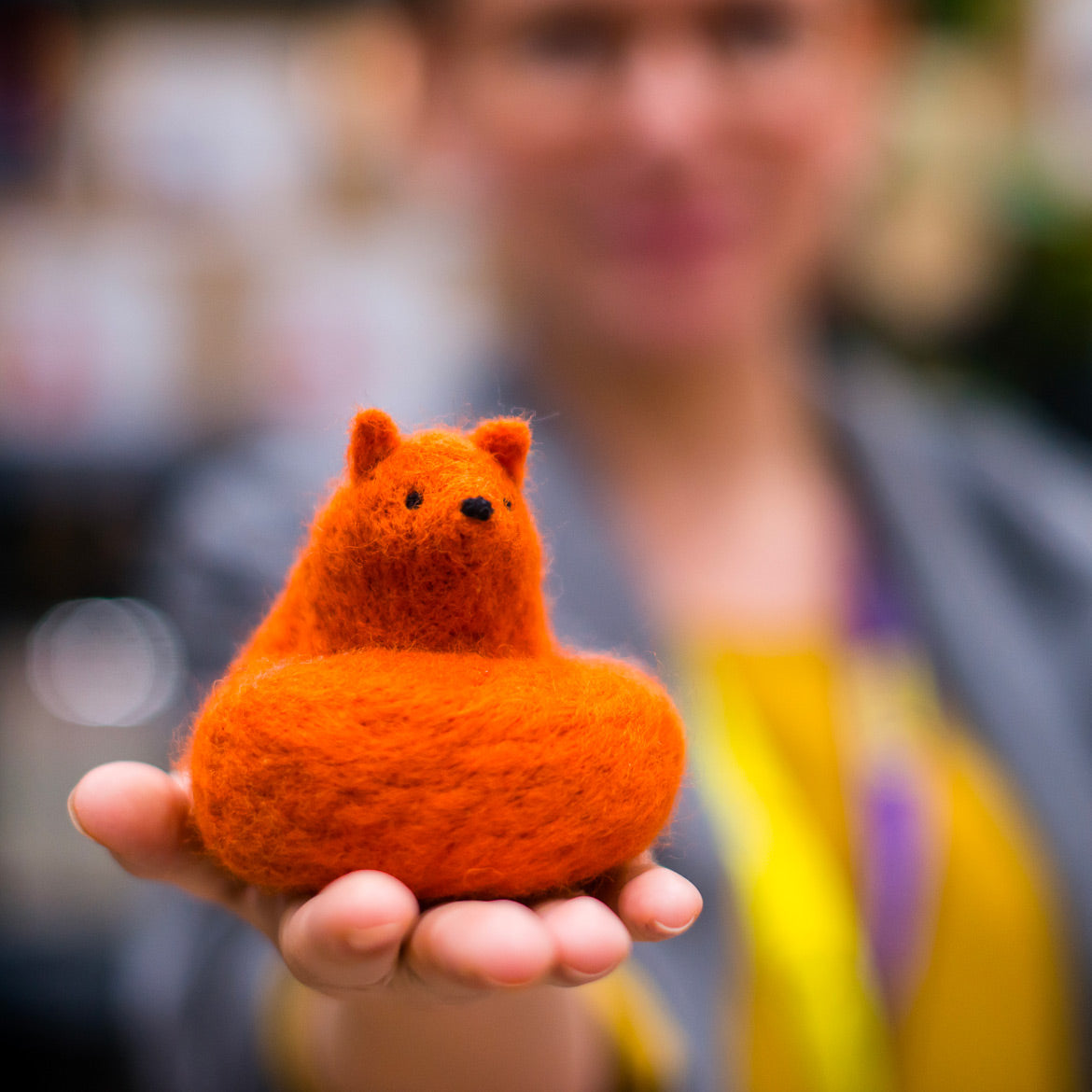Premium Needle Felting Kit for Beginners - Create Adorable Fox Sculptures | DIY Wool Craft Supplies | Perfect for Home Decor, Gifts & Relaxation