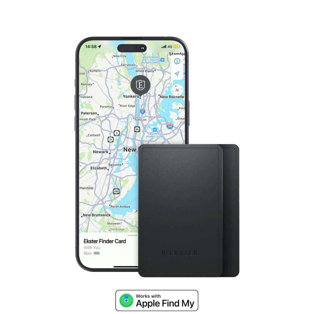 Apple Find My Compatible Finder Card - Bluetooth Tracker for Keys, Wallet & Bags | Never Lose Your Essentials Again | Perfect for Travel, Work & Daily Use