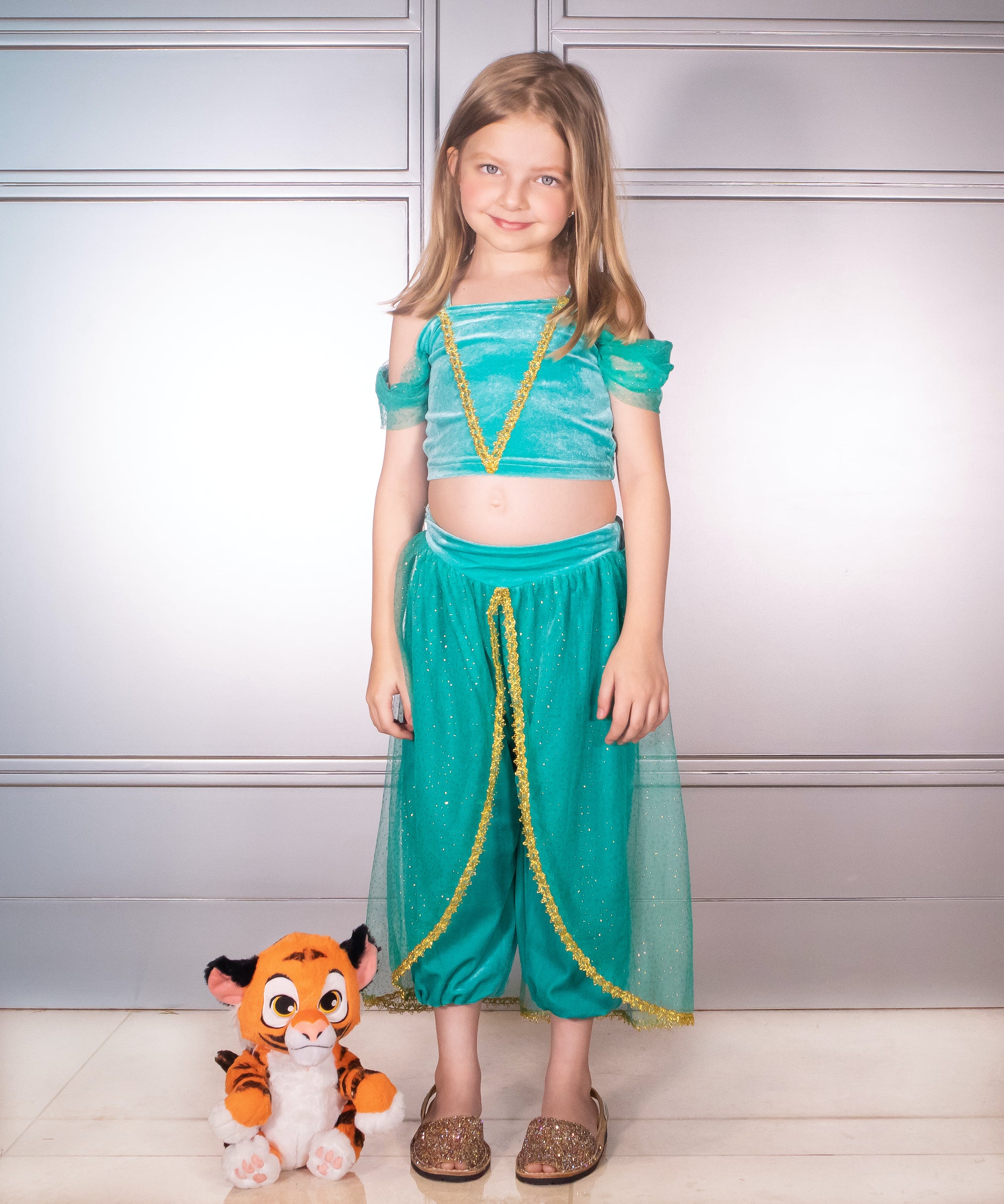 Arabian Princess Costume Dress for Kids - Elegant Halloween & Cosplay Outfit | Perfect for Parties, Dress-Up & Fantasy Play