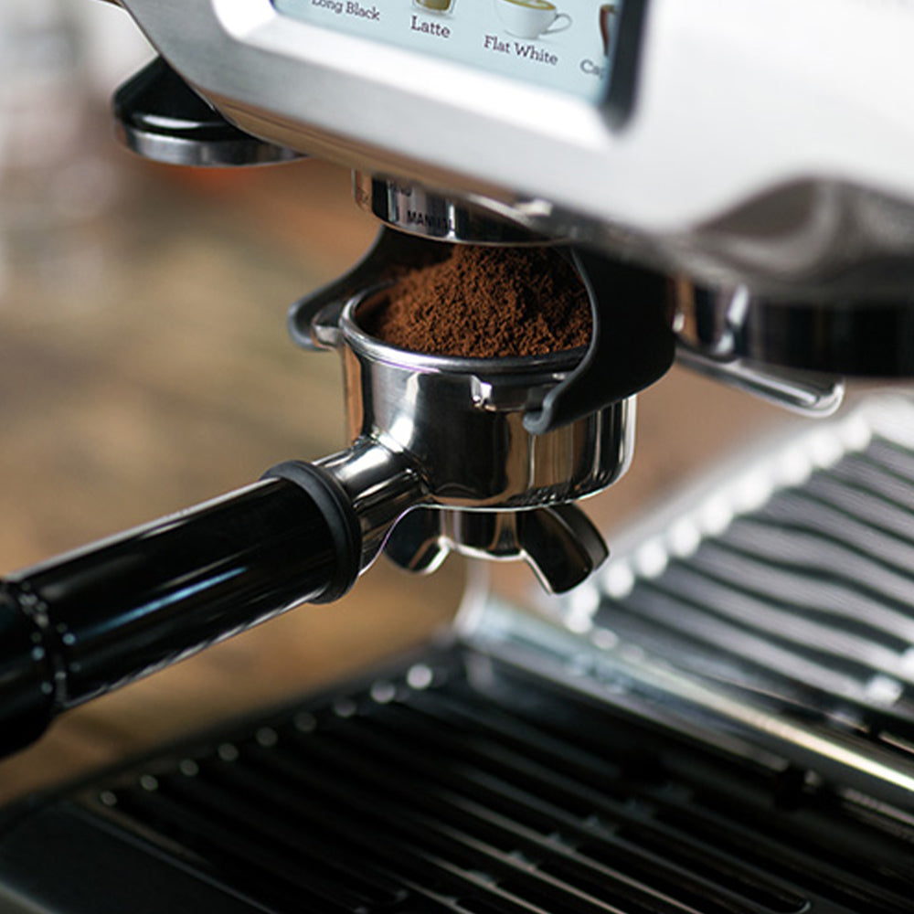 Breville Barista Touch Automatic Espresso Machine with Built-in Grinder - Sea Salt (BES880DBL1BCA1) | Perfect for Home Baristas & Coffee Lovers | Ideal for Kitchens, Offices & Gifts