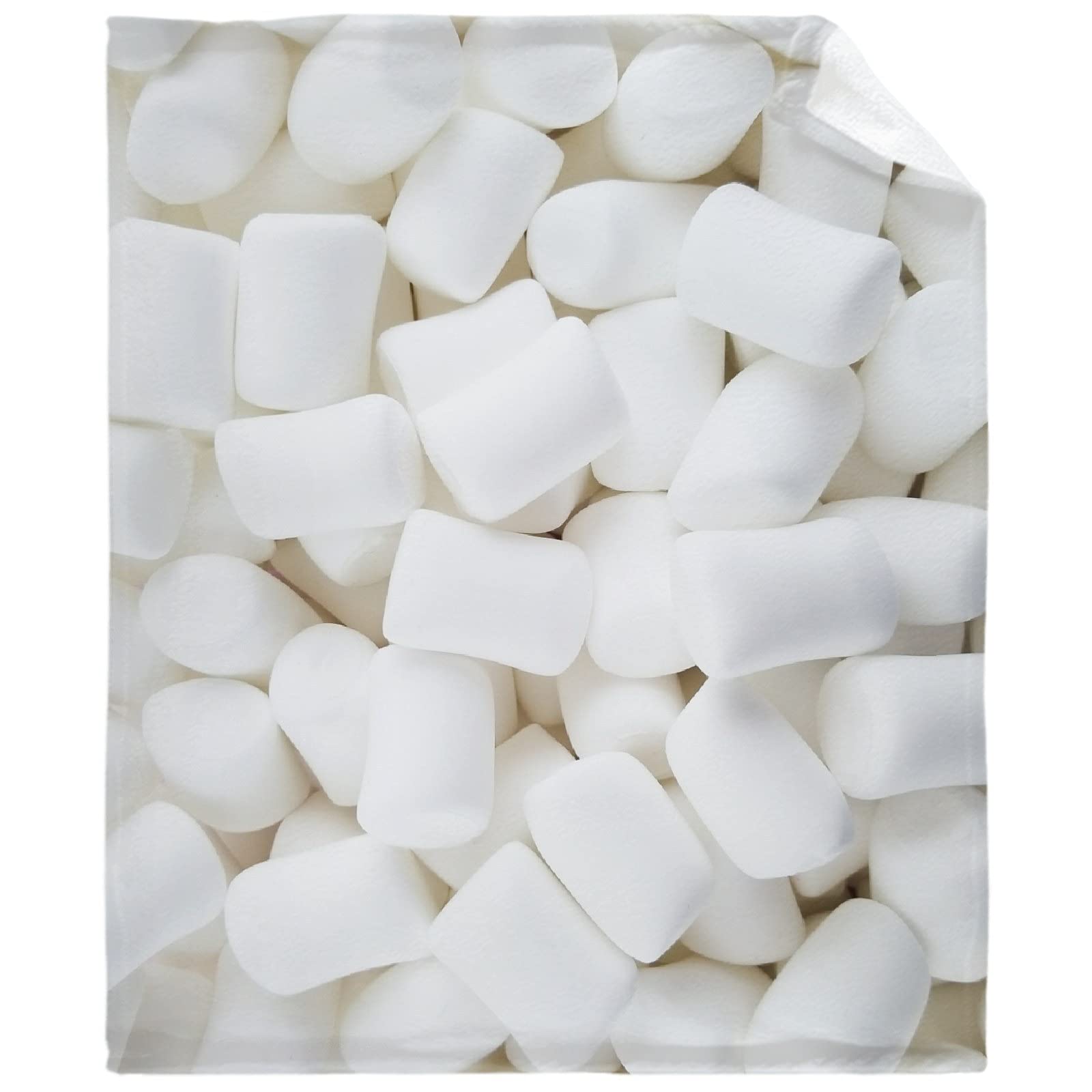 **Soft Flannel Marshmallow Candy Blanket - Cozy Lightweight Throw for Bed, Sofa & Travel - 120