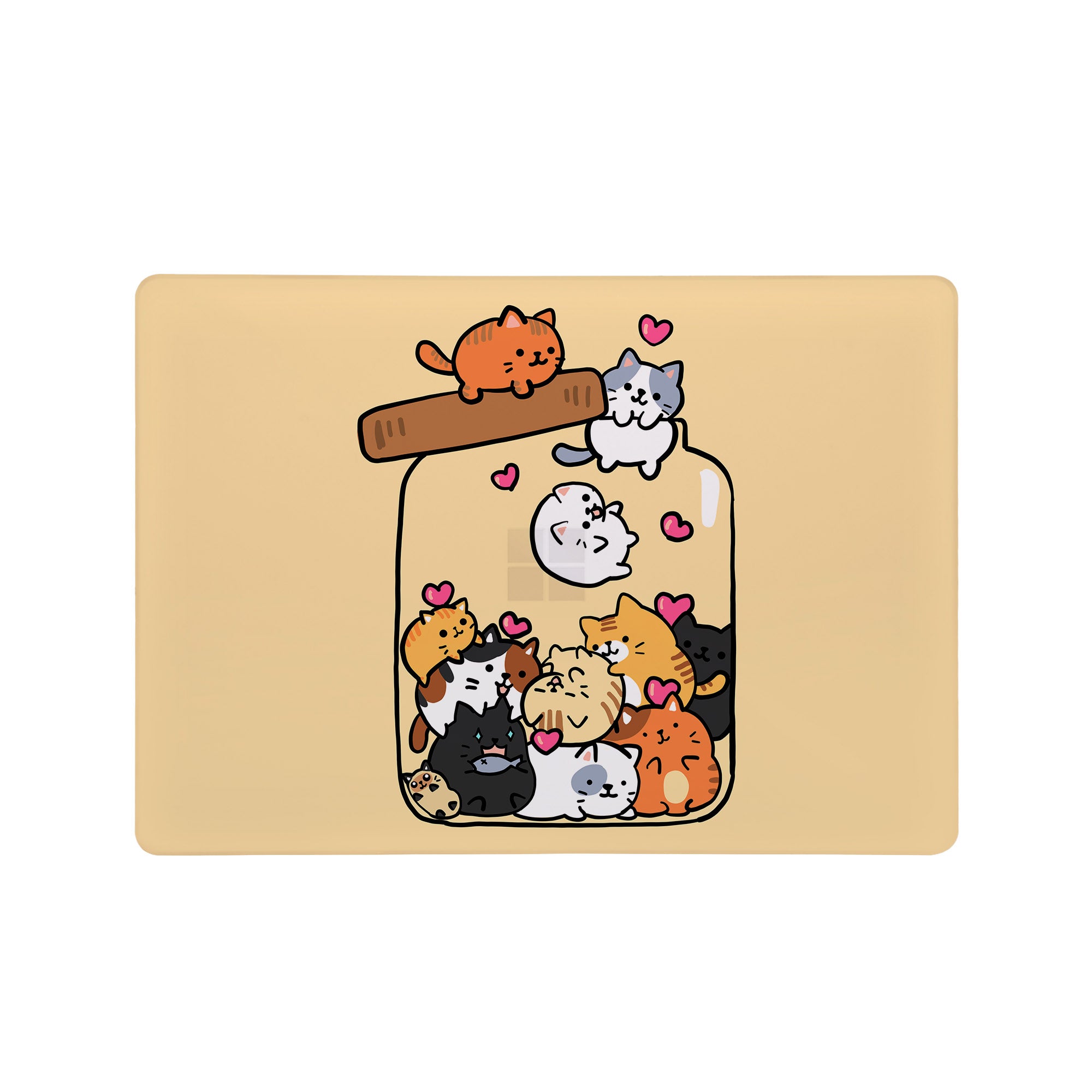 Cute Cat Pattern Surface Laptop Case - Protective Sleeve for Microsoft Surface Laptop 13.5