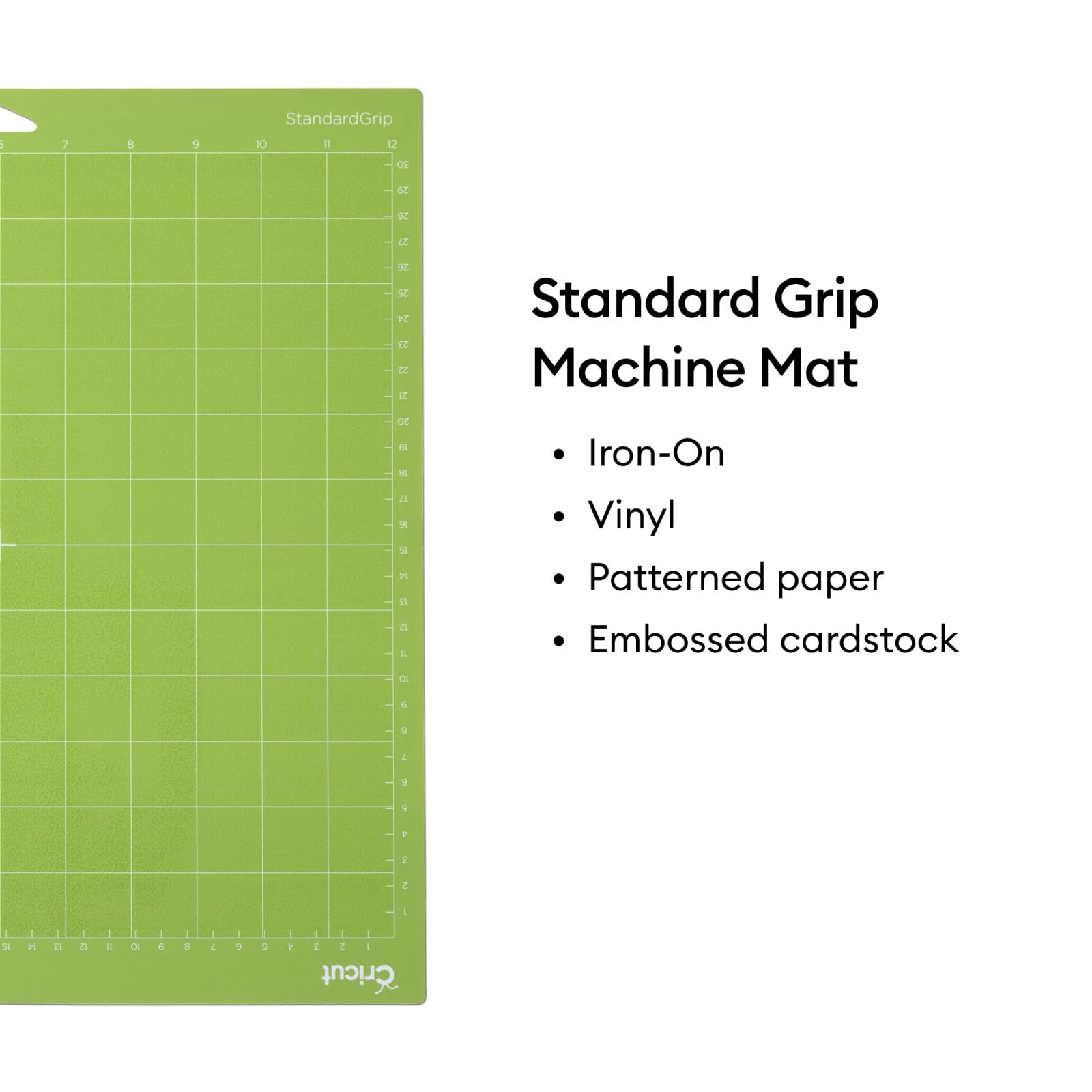 Cricut Mat Variety Pack (4 Count, 12x12 Inch) - Compatible with Cricut Explore & Maker Machines - Includes 2 StandardGrip, 1 LightGrip, 1 StrongGrip Mats - Perfect for Vinyl Cutting, Paper Crafts & DIY Projects